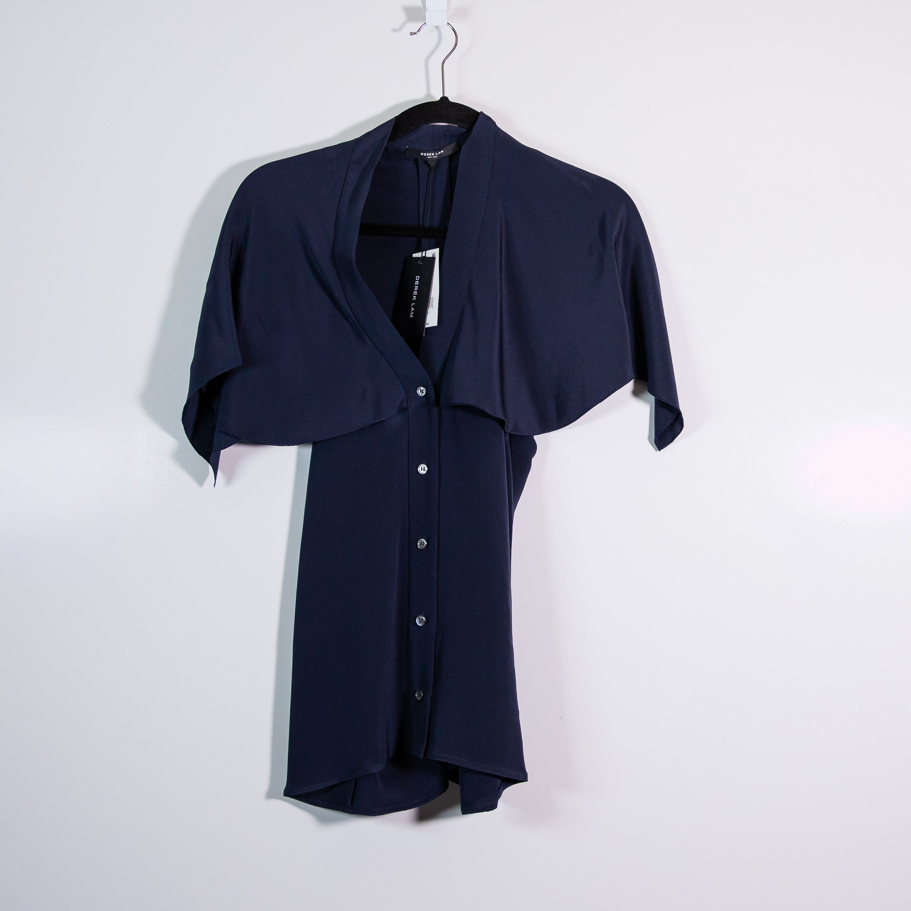 Derek Lam 10 Crosby NEW Derek Lam Silk Chiffon Button Down V Size M / US 6-8 / IT 42-44 - 1 Thumbnail