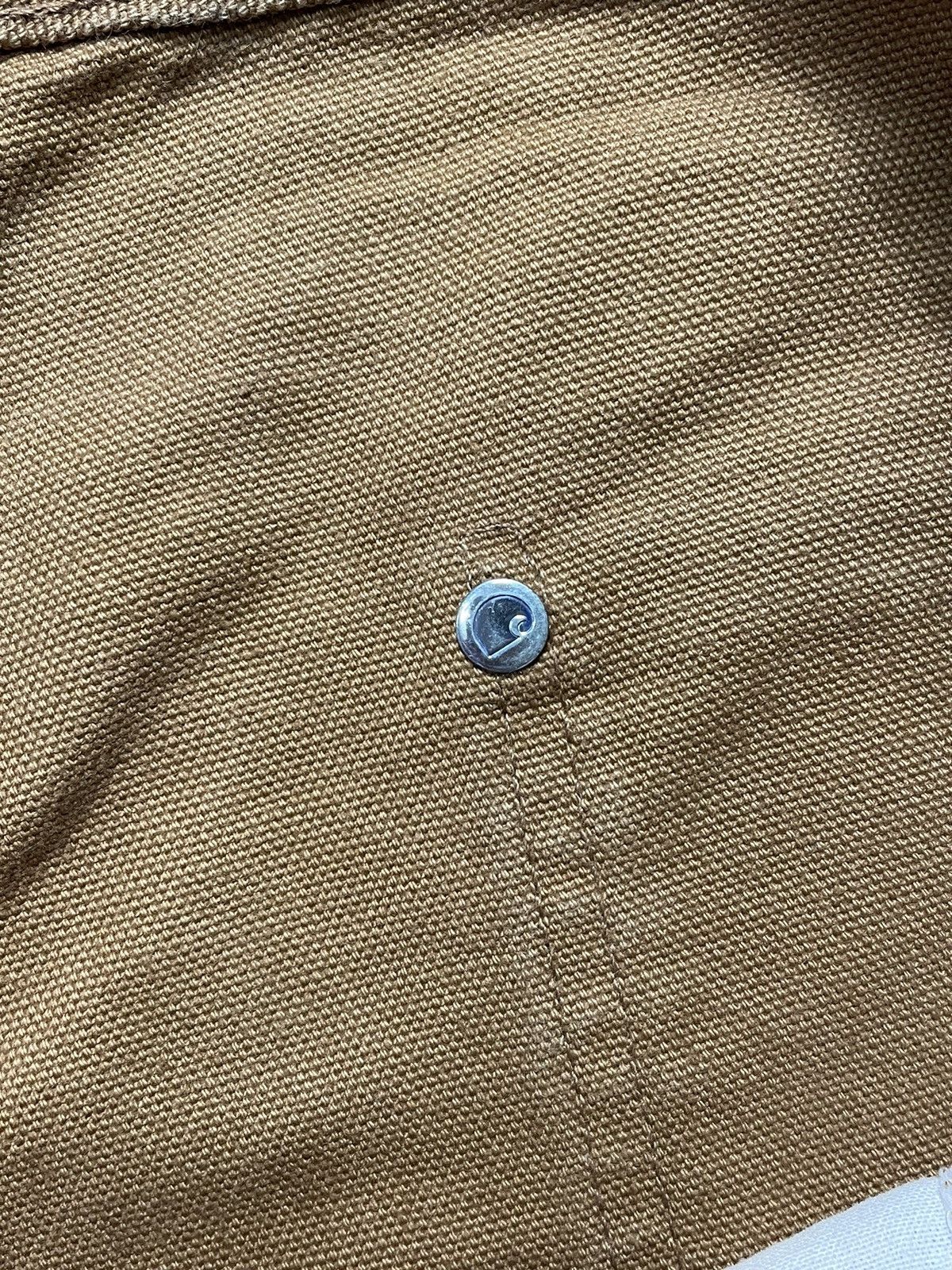 Carhartt Vintage Carhartt Double Knee Faded Tan Carpenter Pants Y2K Size US 36 / EU 52 - 10 Thumbnail