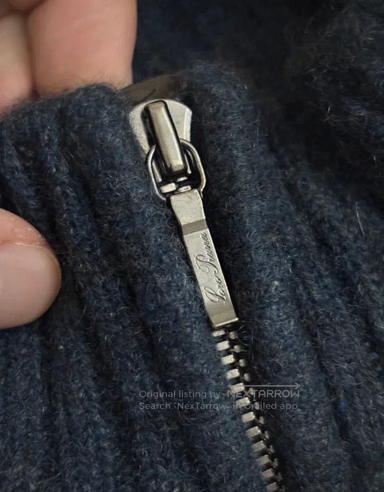 Loro Piana Loro Piana Pure Cashmere Sweater with Leather Accents Size US S / EU 44-46 / 1 - 6 Thumbnail