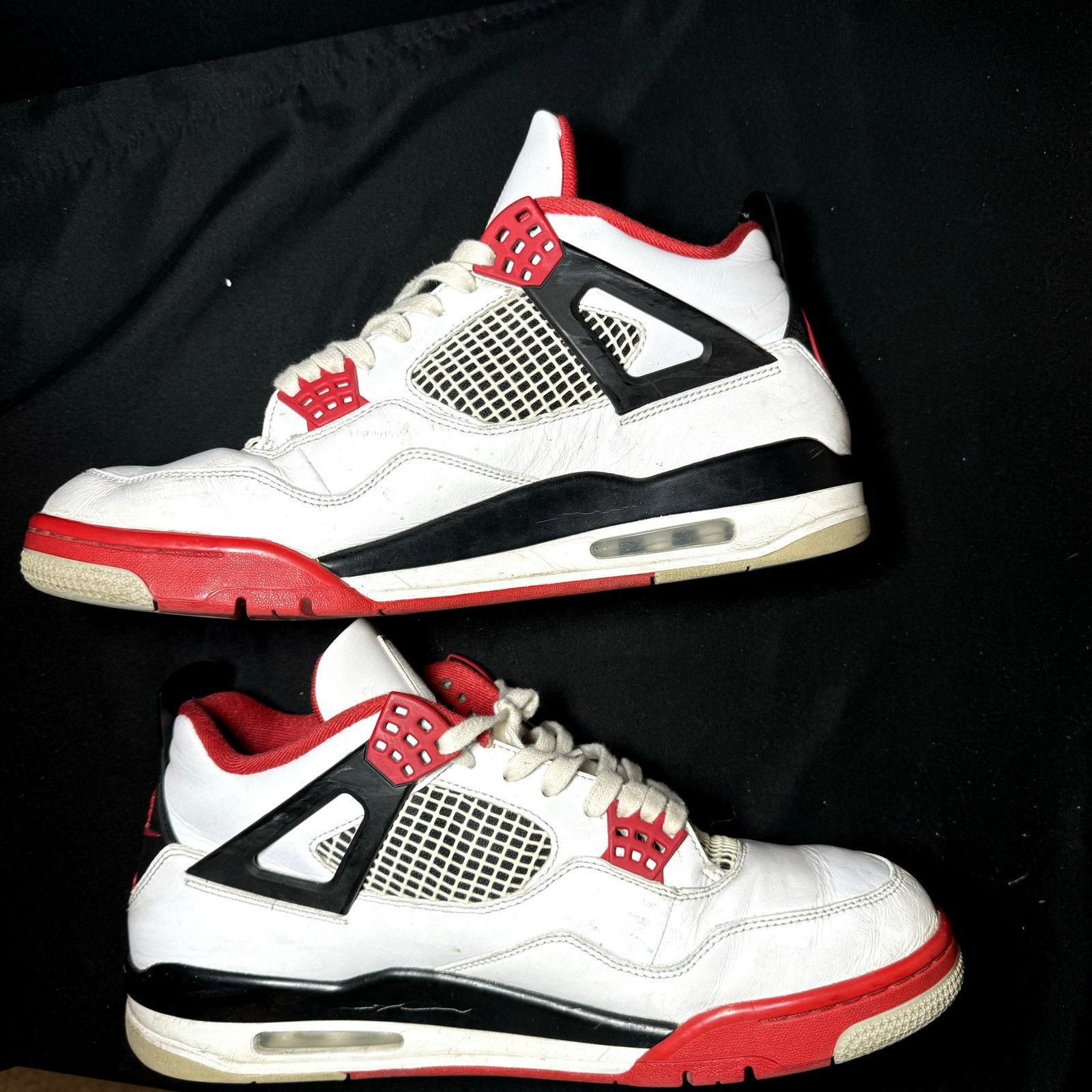 Jordan Brand × Nike Size 12 - Air Jordan 4 Retro OG Fire Red 2020 Men's Shoes Size US 12 / EU 45 - 2 Thumbnail