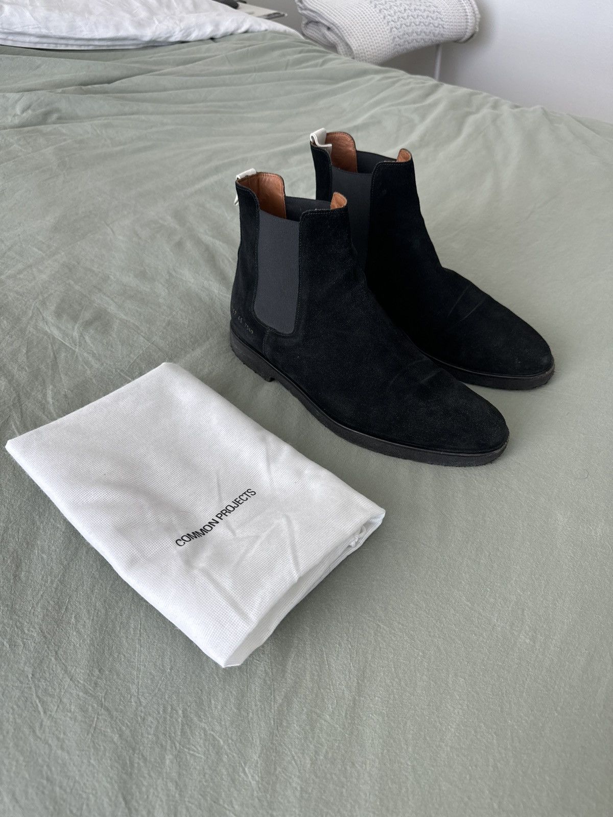 Common Projects Common Projects Chelsea Boot Black Grailed