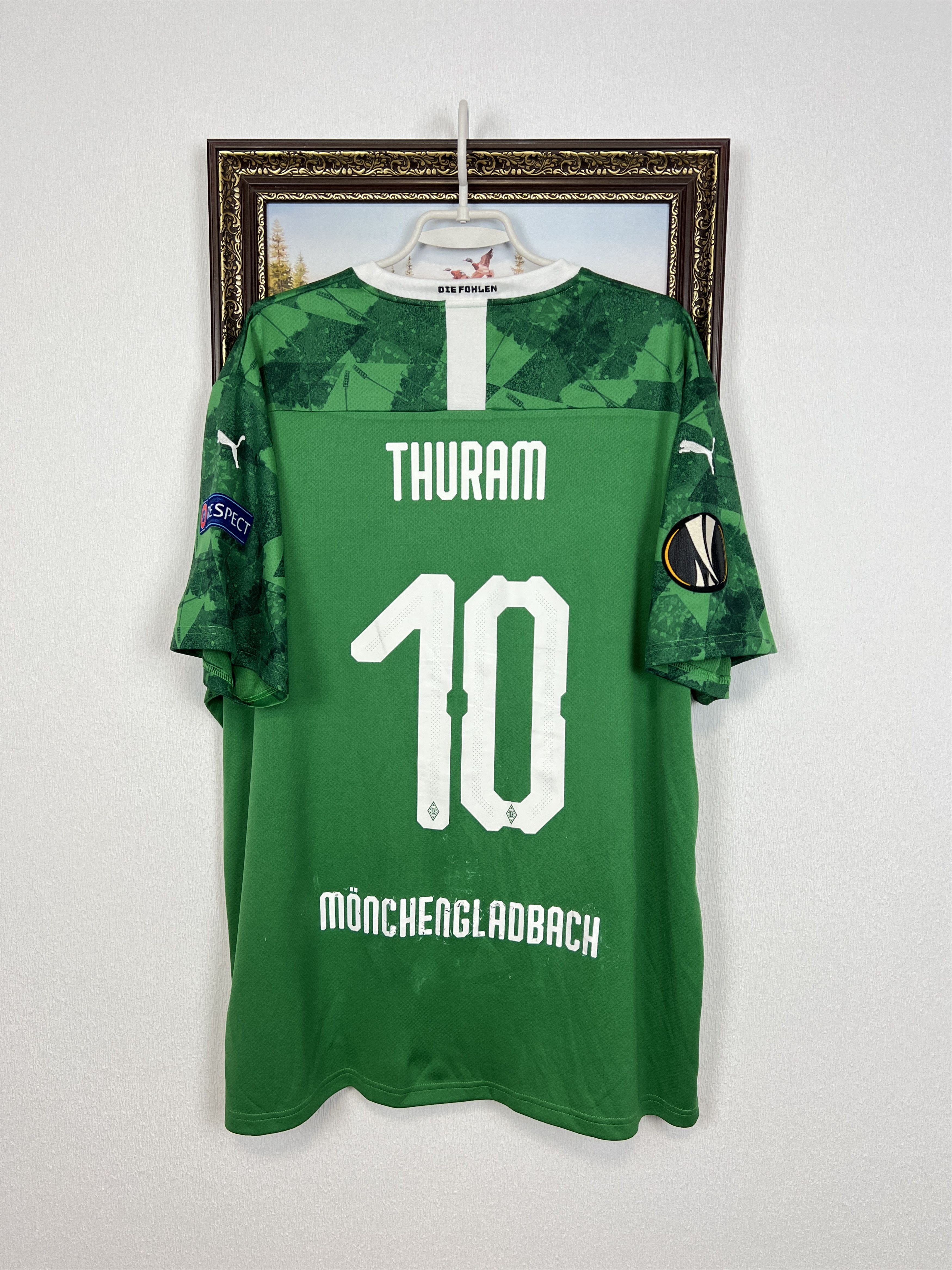 Puma Borussia Monchengladbach football shirt 2019 #10 Thuram 3XL Size US XXL / EU 58 / 5 - 1 Thumbnail