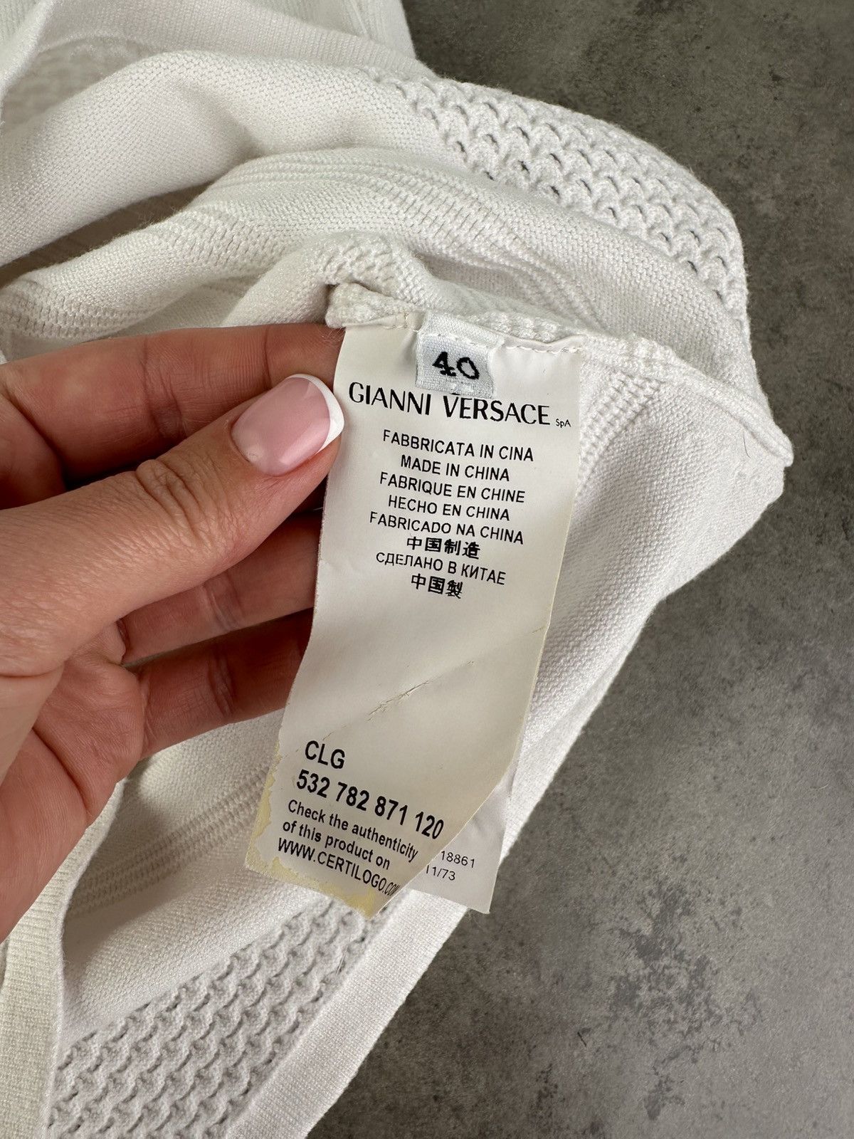 Versace Versace Tank Top Size S / US 4 / IT 40 - 8 Thumbnail