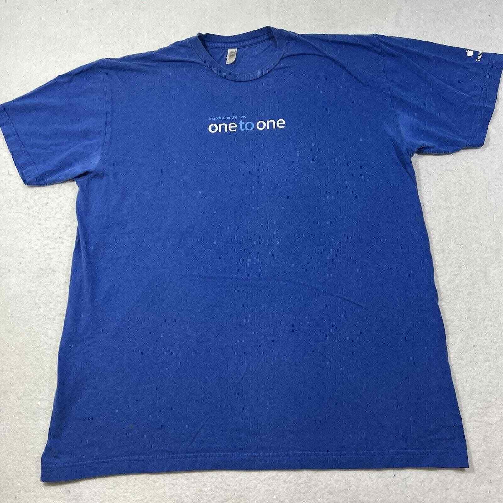 American Apparel Vintage Apple Computer XL Trainer One To One Employee Tee Size US XL / EU 56 / 4 - 1 Thumbnail