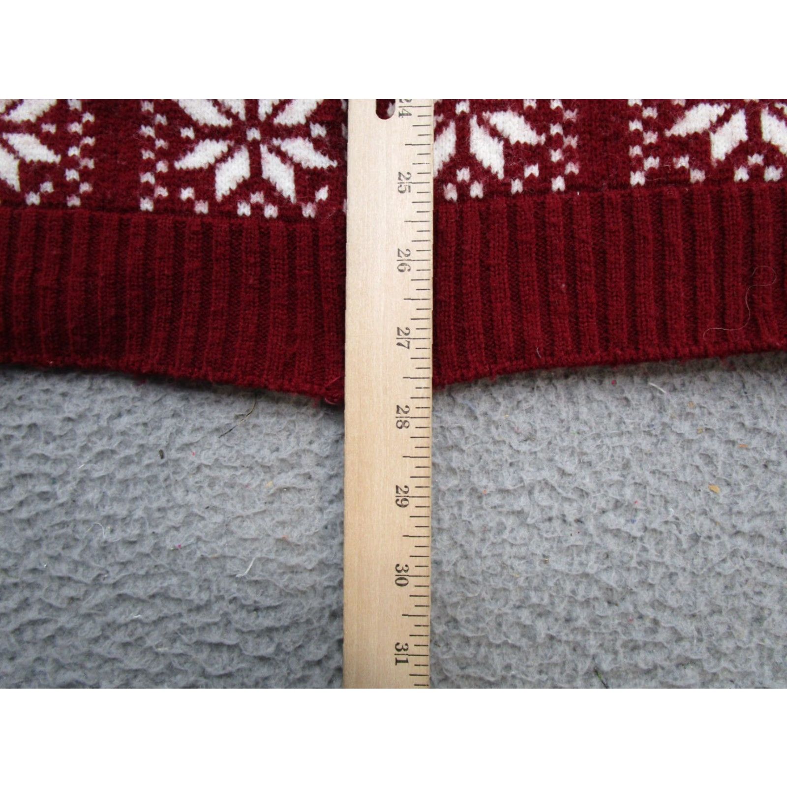 Vintage VINTAGE 80s 90s Redwood Ross Nordic Snowflake Zip Up Cardigan Sweater Size M Red Size US M / EU 48-50 / 2 - 7 Thumbnail