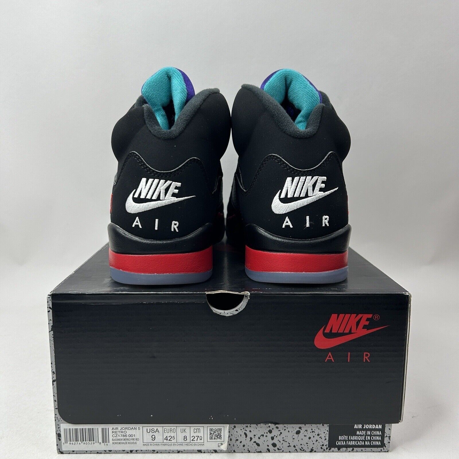 Nike Nike Jordan 5 Retro “Top 3” 2023 Size US 9 / EU 42 - 4 Thumbnail