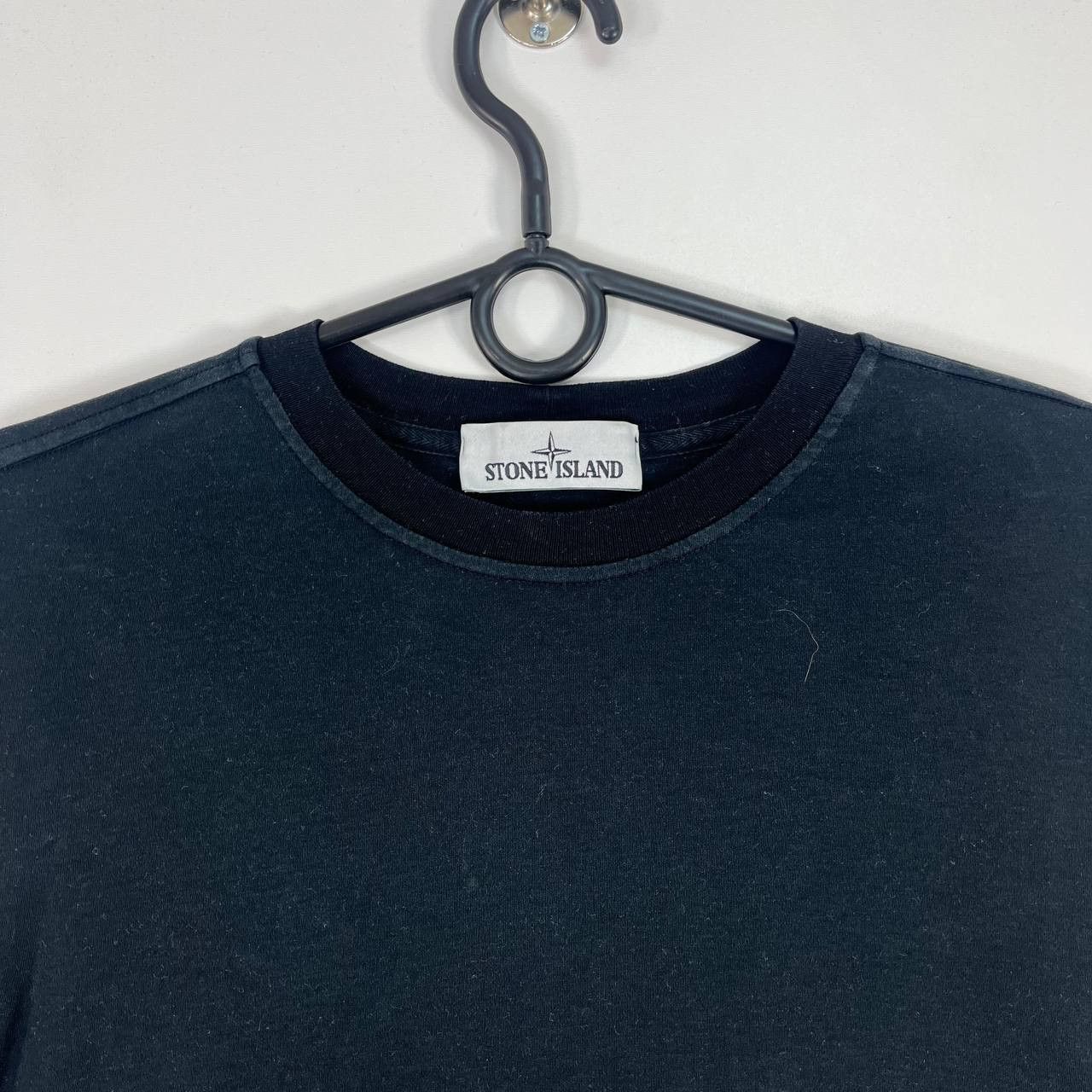 Stone Island Black Crewneck Sweatshirt Jumper Mens Size M