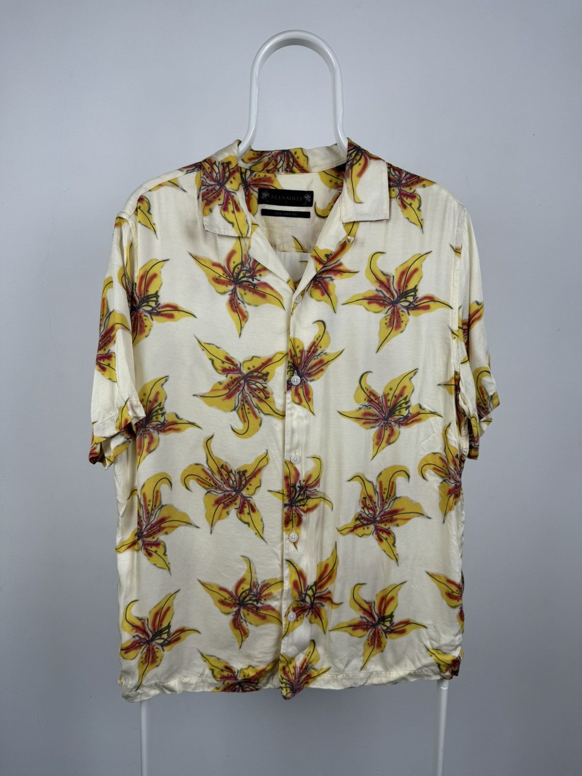 Allsaints All Saints Hibiscus SS Shirt Size US S / EU 44-46 / 1 - 1 Thumbnail