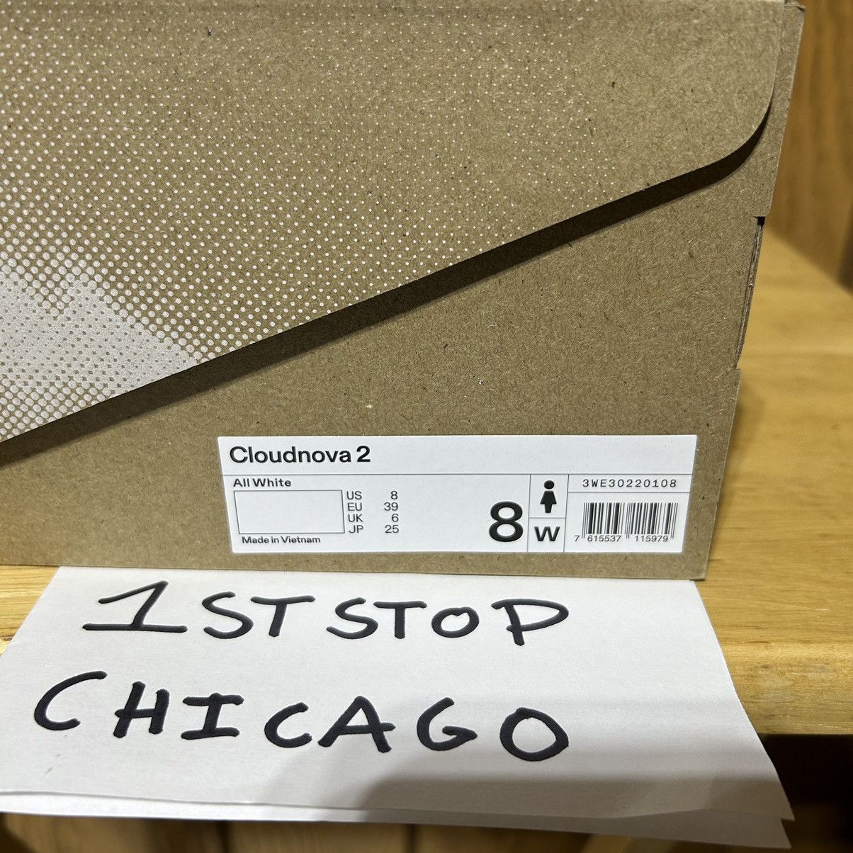 Designer × On On Running Cloudnova 2 Shoes Women's 8 White Sportswear NEW Size US 8 / IT 38 - 8 Thumbnail