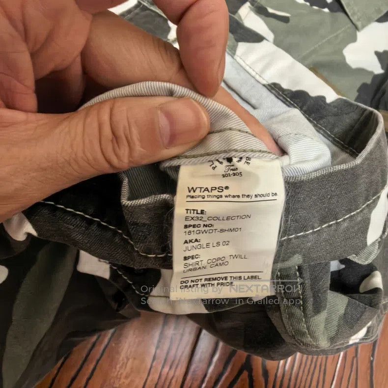 Wtaps Wtaps Snowfield camouflage four bag jacket Size US M / EU 48-50 / 2 - 5 Thumbnail
