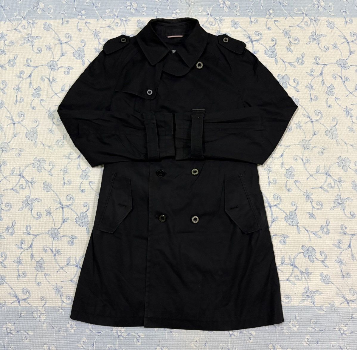 Burberry Burberry Black Label Trench Coat Jacket Size US L / EU 52-54 / 3 - 4 Thumbnail
