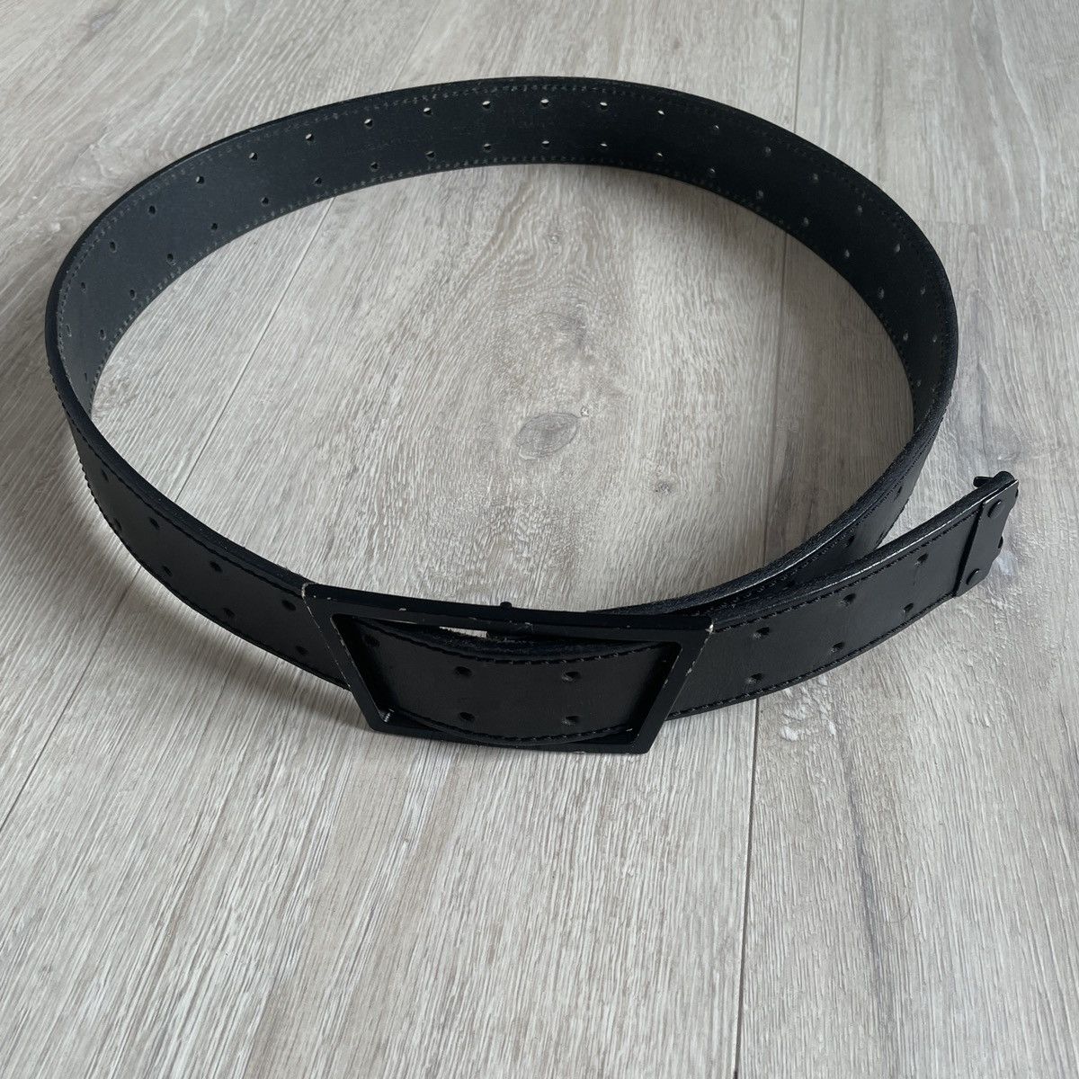 Dior × Hedi Slimane Dior Homme FW07 “Navigate” belt | Grailed