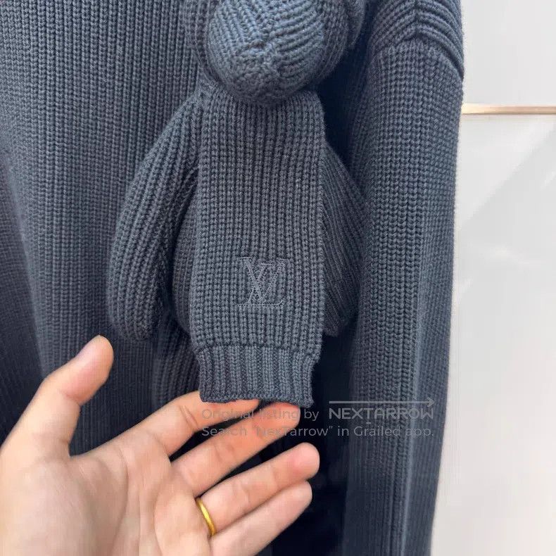 Louis Vuitton Louis Vuitton Black teddy bear sweater Size US S / EU 44-46 / 1 - 2 Thumbnail