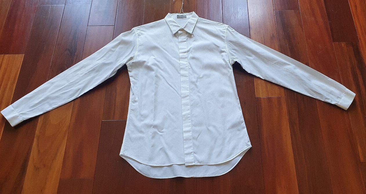 Dior Dior Shirt Sze 39/M-L/ /White/Cotton Size M / US 6-8 / IT 42-44 - 2 Thumbnail