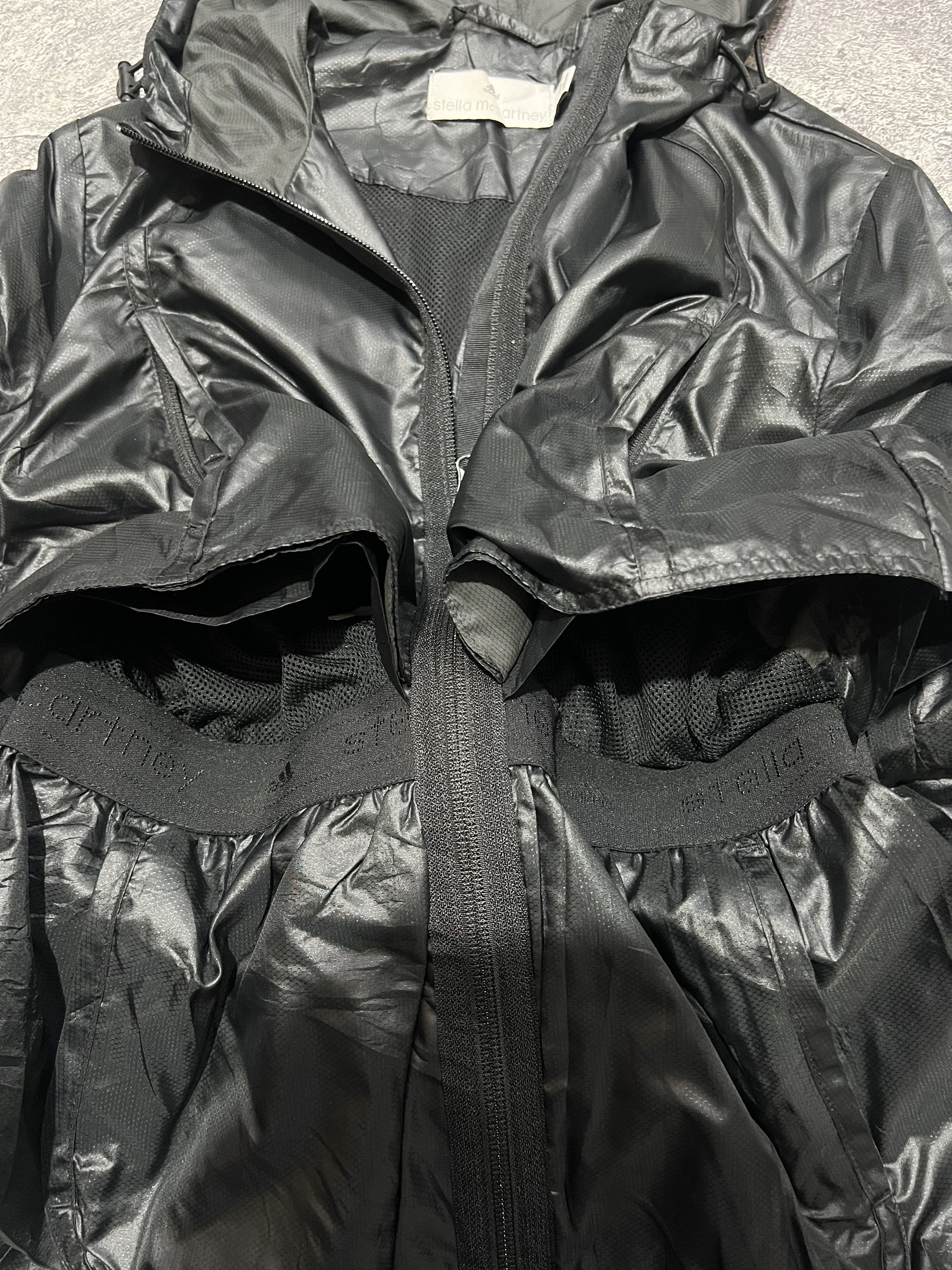 Adidas × Stella McCartney 2000s Stella x Adidas Nylon Hodded Jacket Size US S / EU 44-46 / 1 - 6 Thumbnail