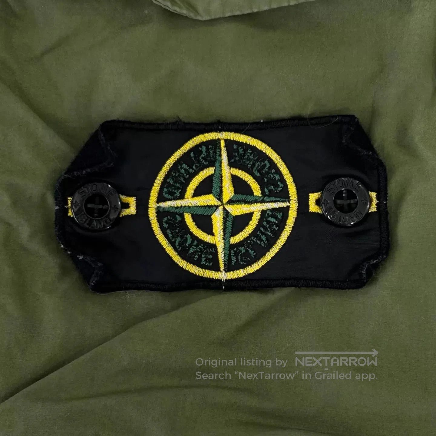 Stone Island Green Cargo Shorts with Utility Pockets. Size US 32 / EU 48 - 6 Thumbnail