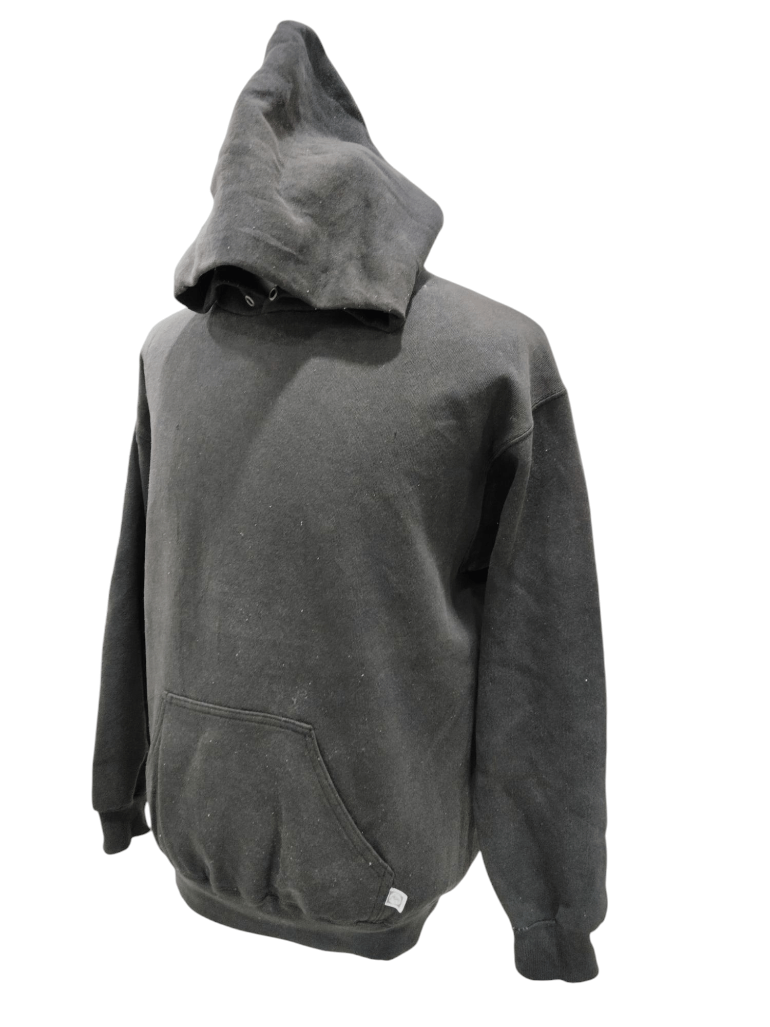 Vintage Vintage 90s Discuss Athletic Plain Hoodie Sweatshirt Size US M / EU 48-50 / 2 - 2 Thumbnail