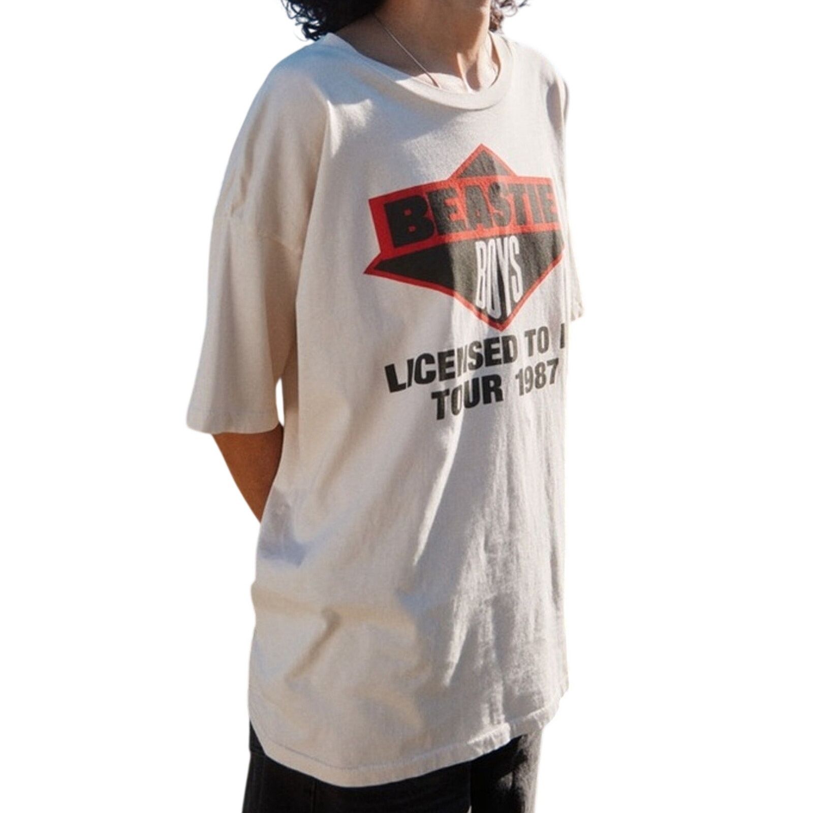 Daydreamer DAYDREAMER Beastie Boys Licensed To III Tour 1987 Merch Tee Size ONE SIZE - 5 Thumbnail
