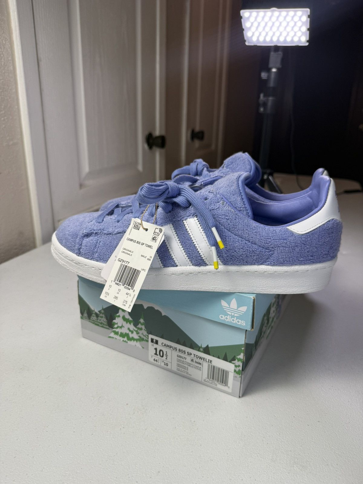 Adidas South Park x adidas Campus 80s Towelie GZ9177 Sz 10.5 Size US 10.5 / EU 43-44 - 4 Thumbnail
