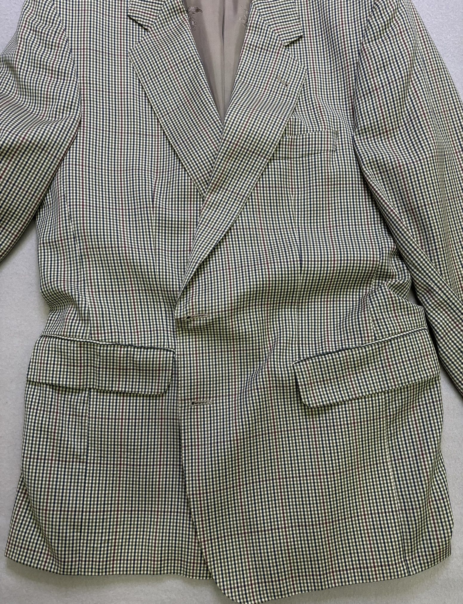 Burberry Burberrys Vintage Beige Blazer Size M/L Size 44R - 7 Thumbnail