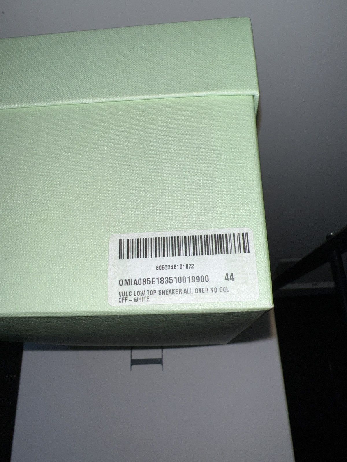 Off-White Off-White RARE Checkerboard Vulc Low Top Sneakers Size 44/11 Size US 11 / EU 44 - 17 Thumbnail