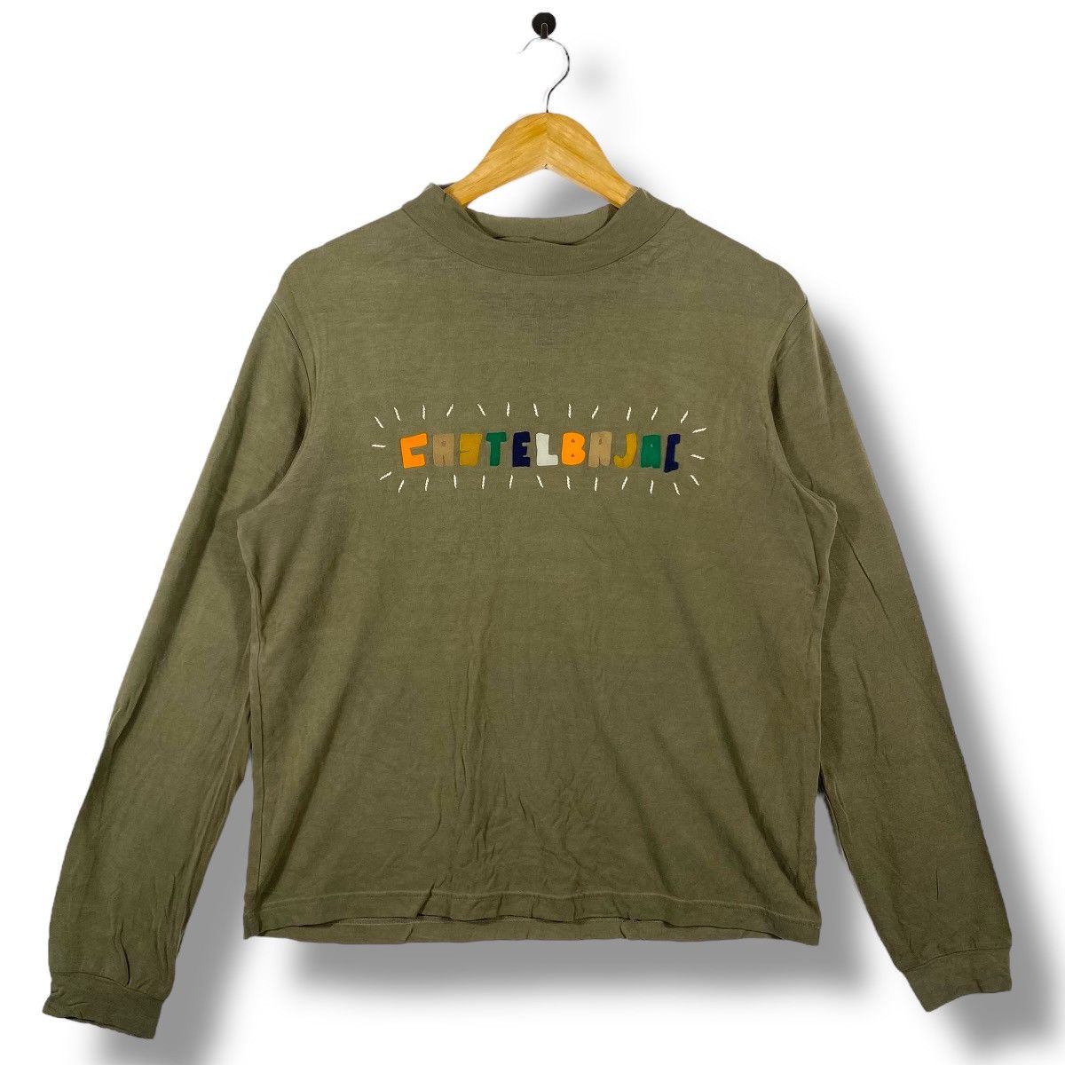Jean Charles De Castelbajac Vintage CASTELBAJAC SPORT Logo Graphic Longsleeve Faded Tee Size ONE SIZE - 1 Thumbnail