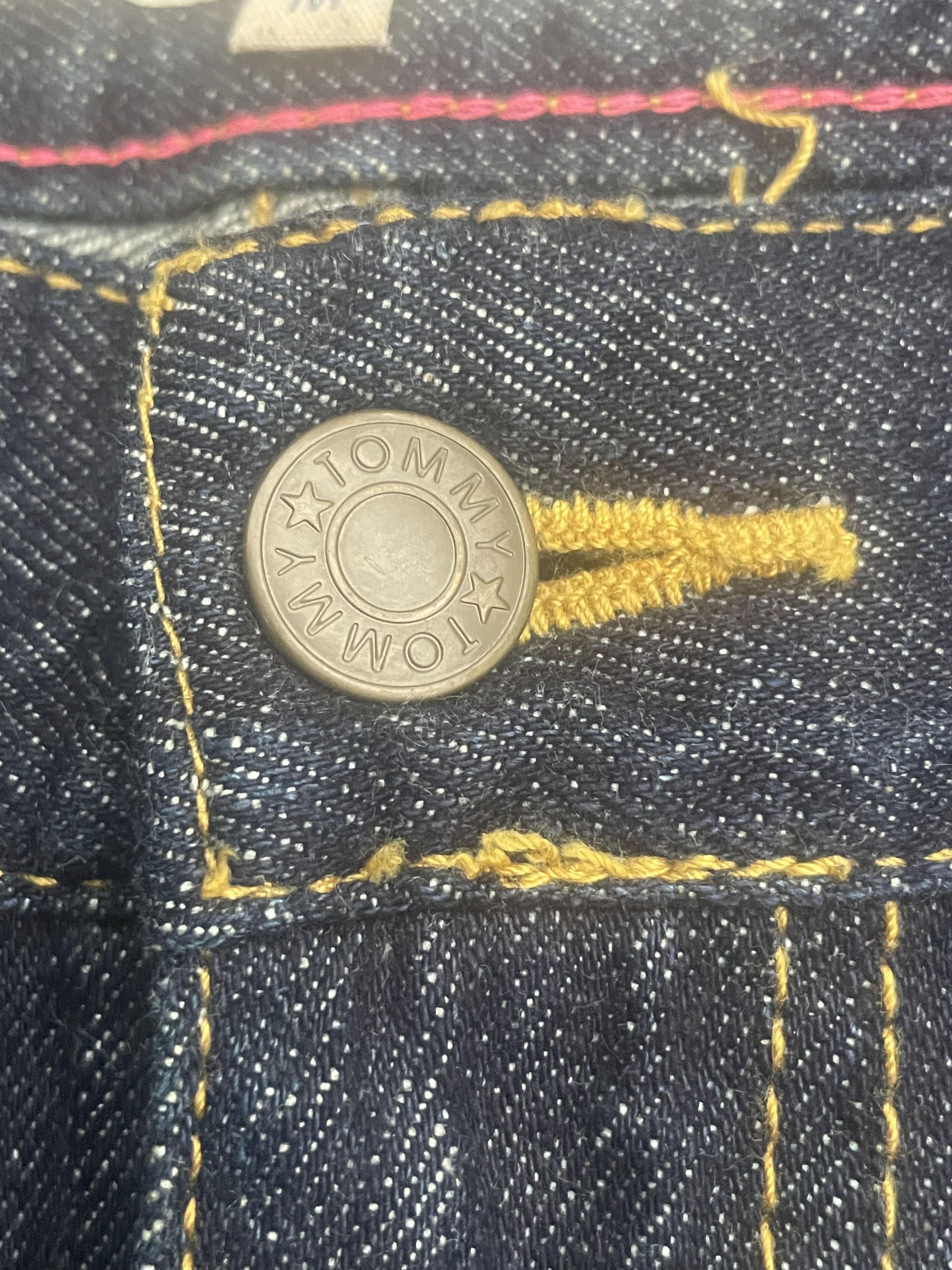 Designer Tommy Custom Painted Denim Size 33" - 12 Thumbnail
