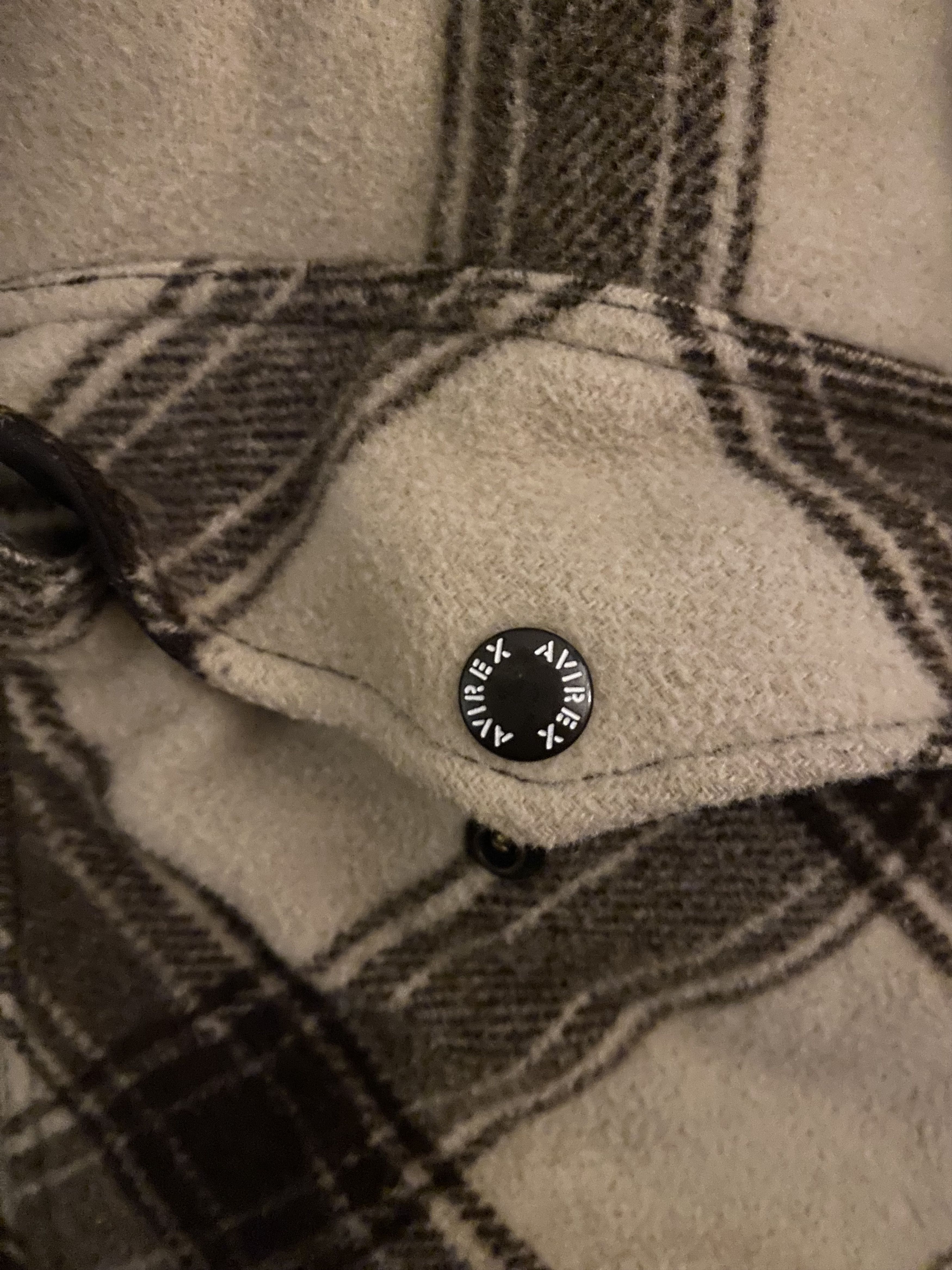 Avirex Avirex Melton Heavyweight Plaid Wool Jacket – Made in USA Size US XXL / EU 58 / 5 - 3 Thumbnail