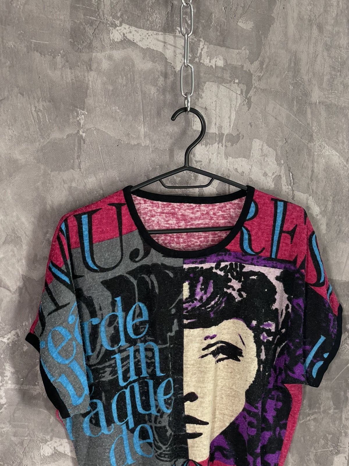 Japanese Brand Avant Garde Vintage Art Streetwear Crop Sweater Size US M / EU 48-50 / 2 - 7 Thumbnail