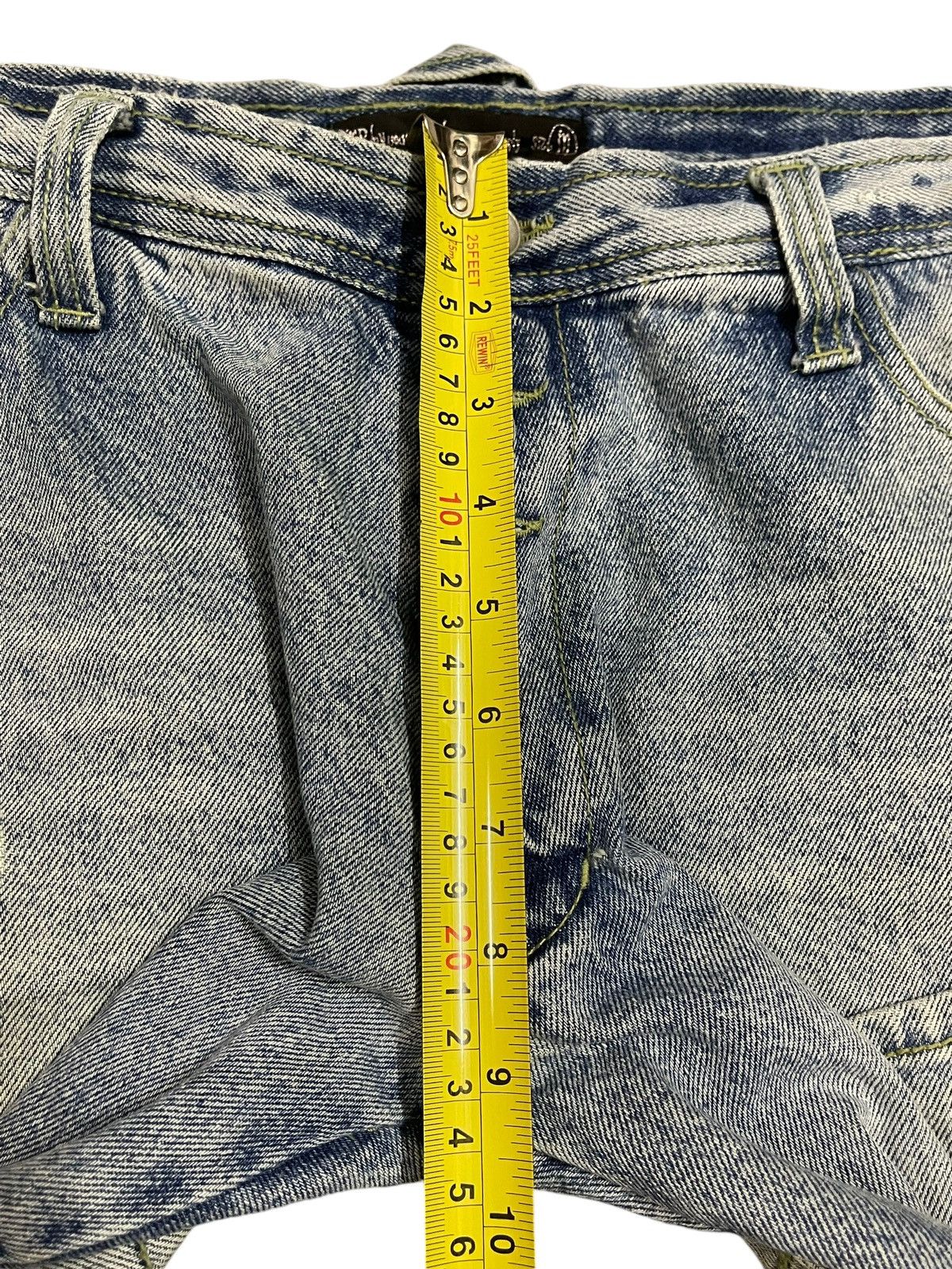 semanticdesign Vintage Japanese Brand Blue Faded Wash Distress Style Jeans Size US 32 / EU 48 - 15 Thumbnail