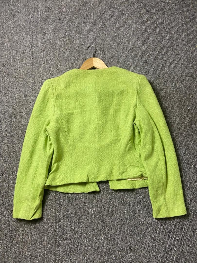 Kenzo Kenzo Paris Floral Embroidery Collarless Jacket (184) Size XS / US 0-2 / IT 36-38 - 2 Thumbnail