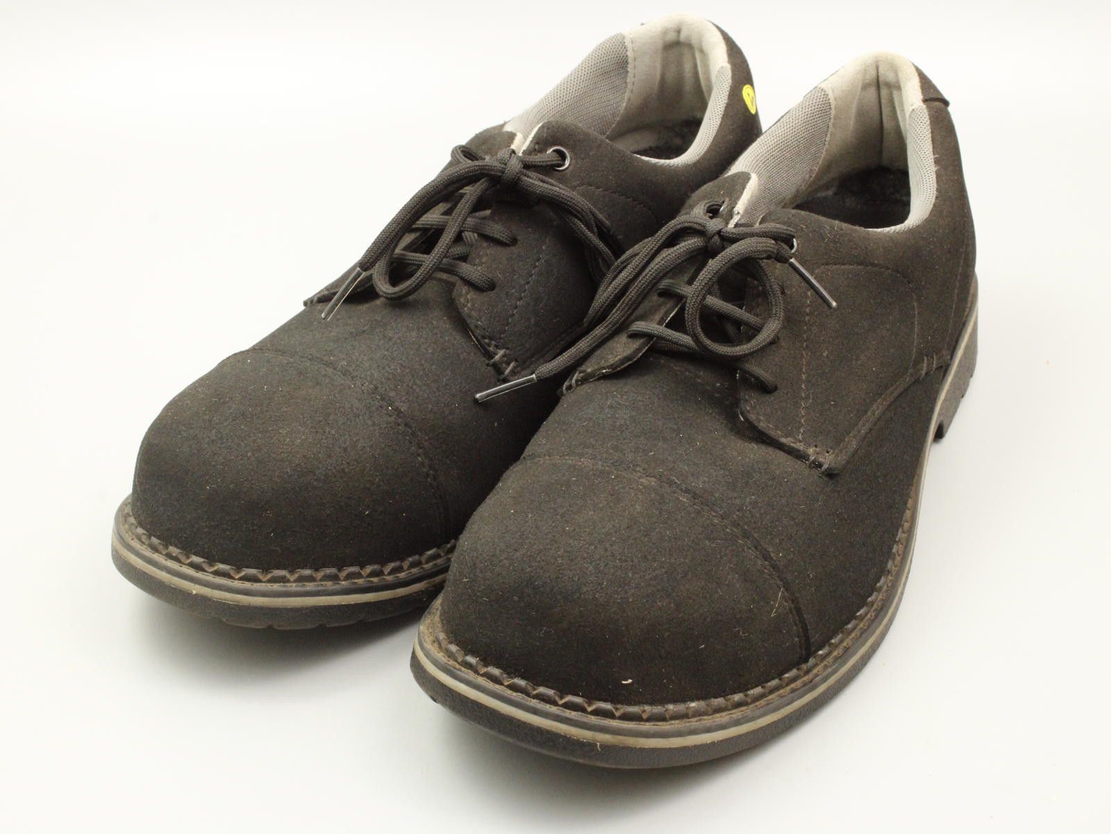 Unknown London Black Men's Oxford Dress Shoes Uvex Safety Shoes Steel Toe Size US 9 / EU 42 - 2 Thumbnail
