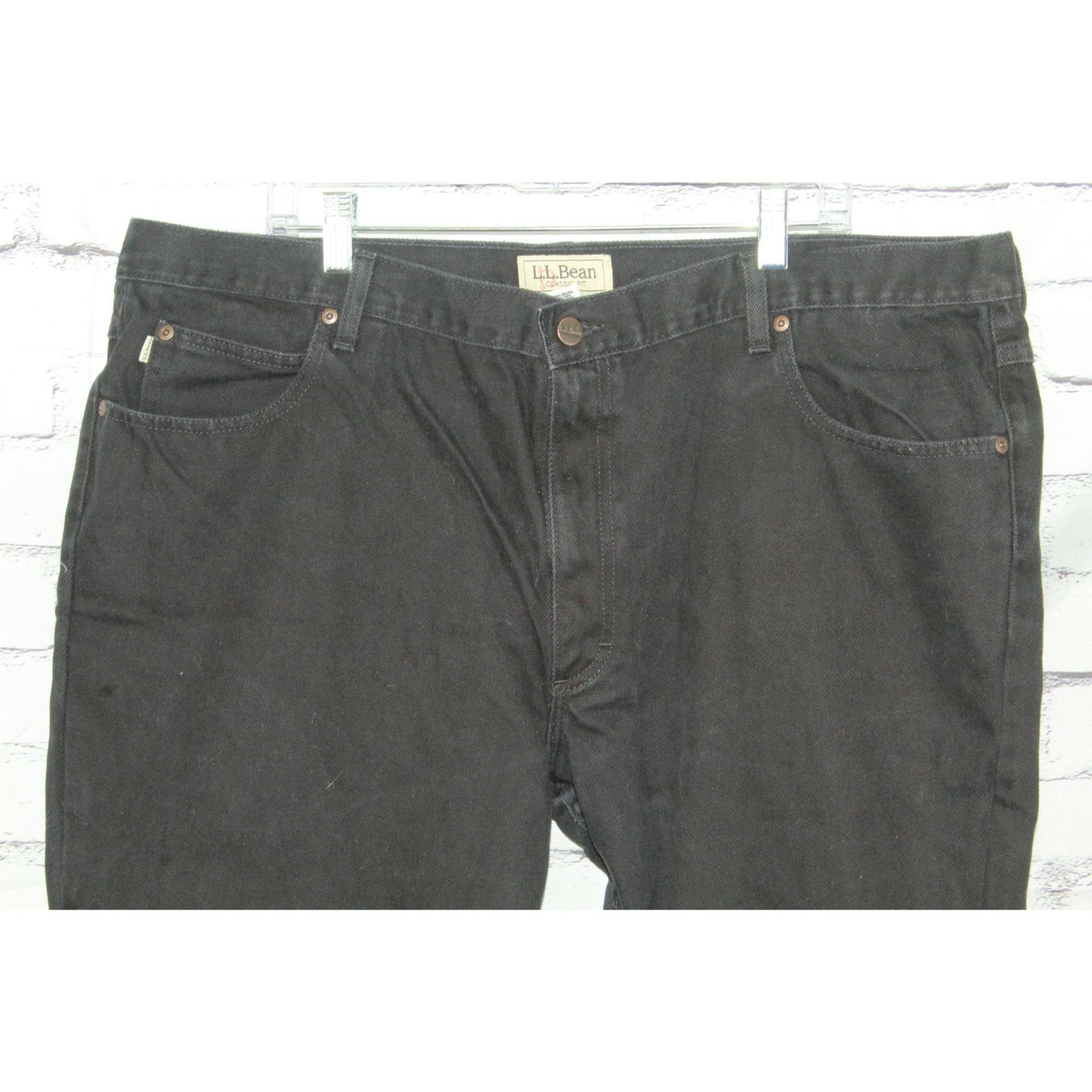 L.L. Bean LL Bean Men's Double L Jeans Classic Fit Straight Leg Size US 44 / EU 60 - 3 Thumbnail