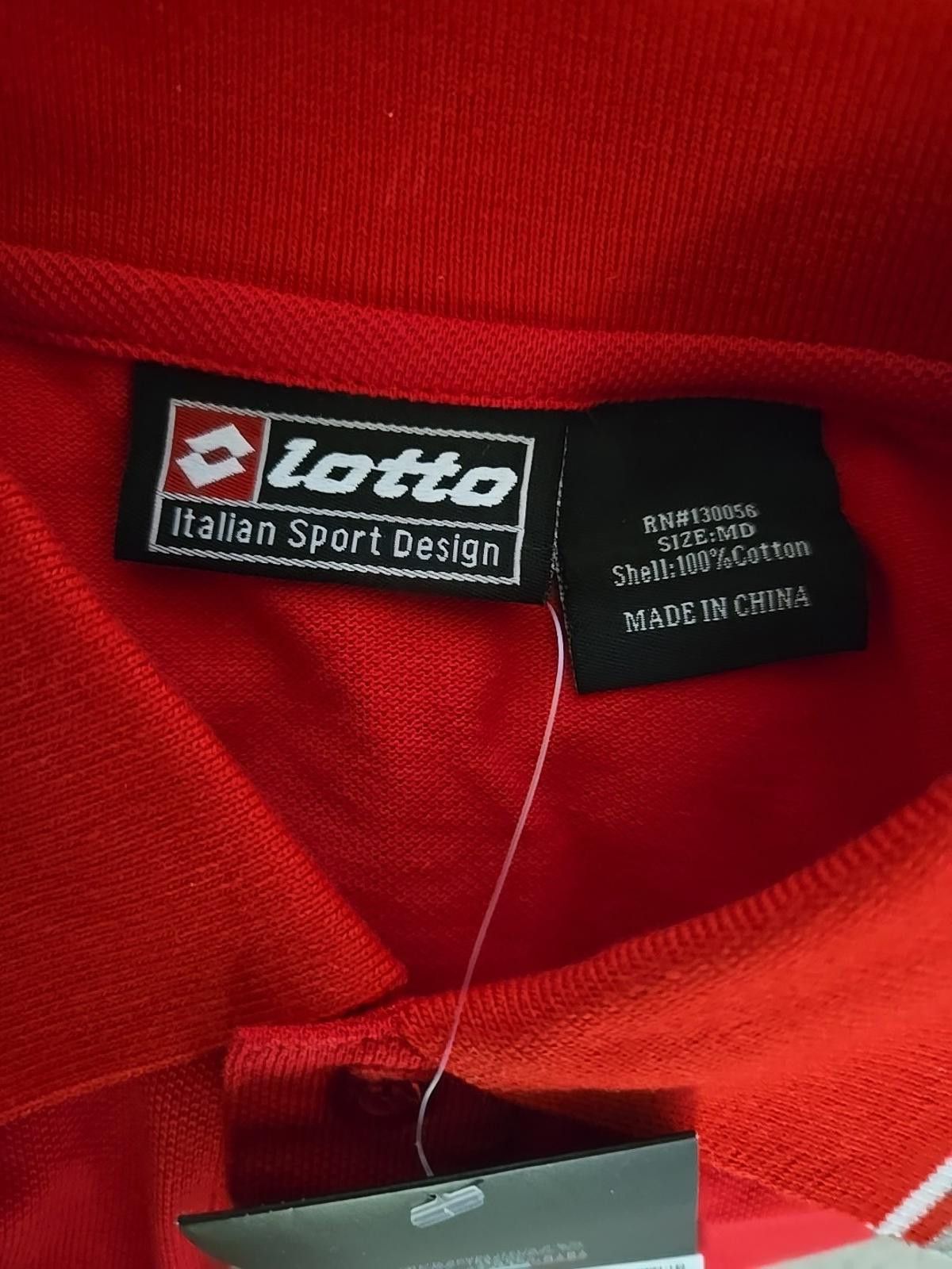 Lotto Sport Vtg Lotto Italian Sport Design Polo Team Flame Shirt M Mens Size US M / EU 48-50 / 2 - 2 Thumbnail