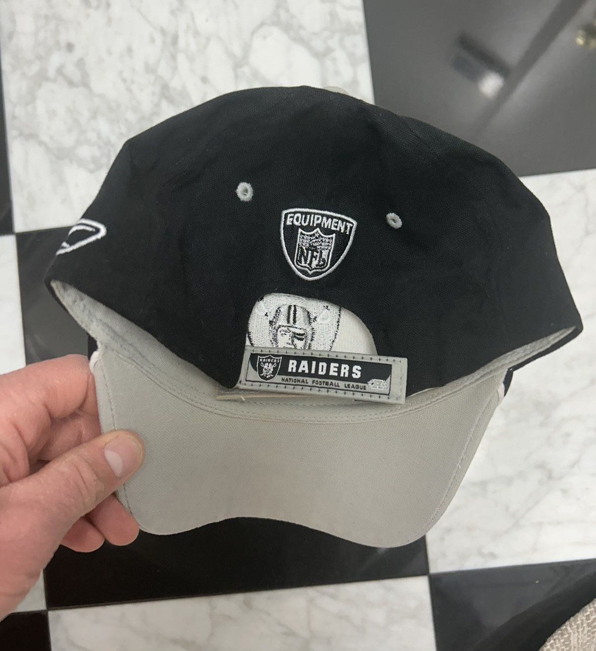 Reebok × Vintage Vintage Raiders hat adjustable Size ONE SIZE - 3 Thumbnail