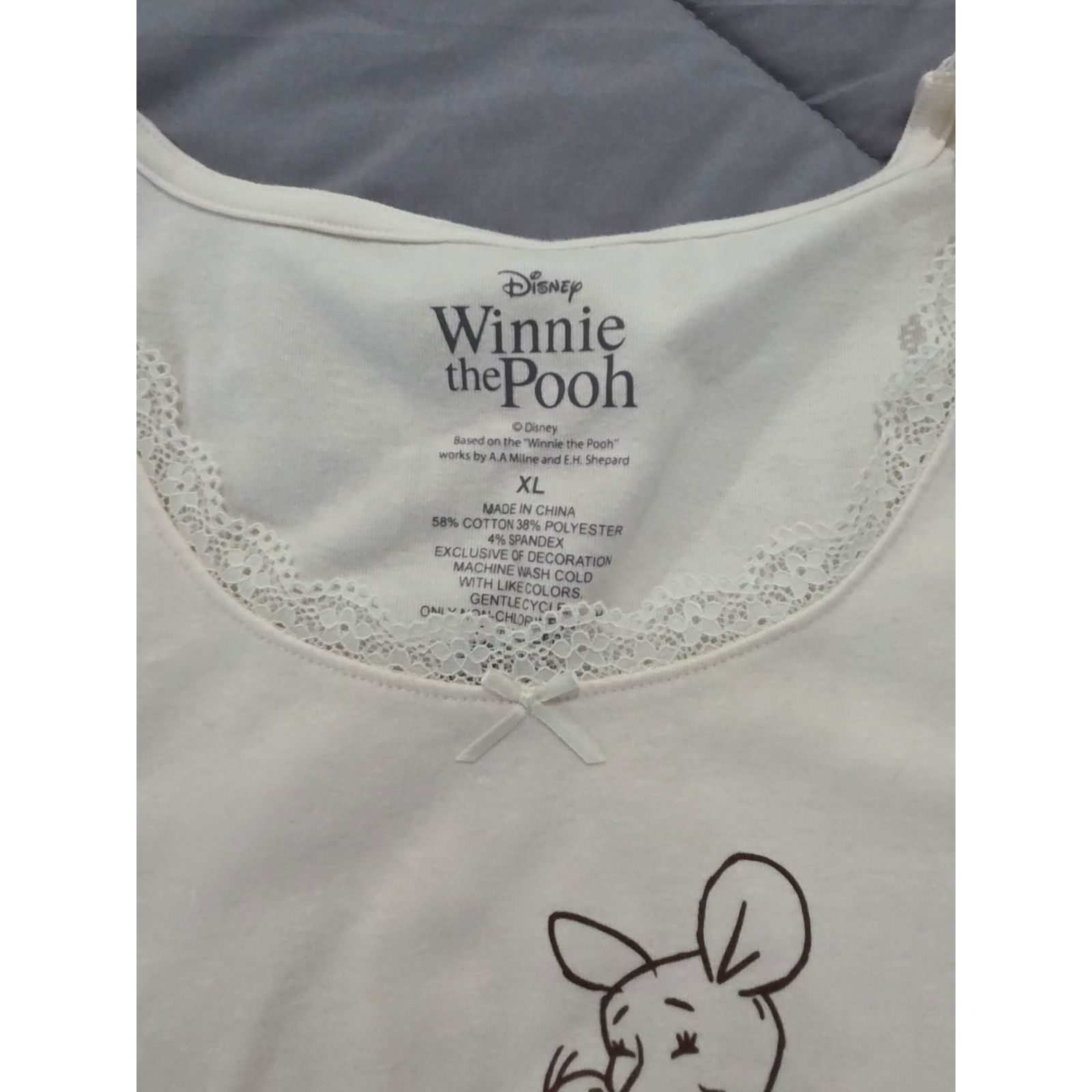 Disney Disney Winnie the Pooh and Friends sketch women's sz XL Shor Size XL / US 12-14 / IT 48-50 - 5 Thumbnail