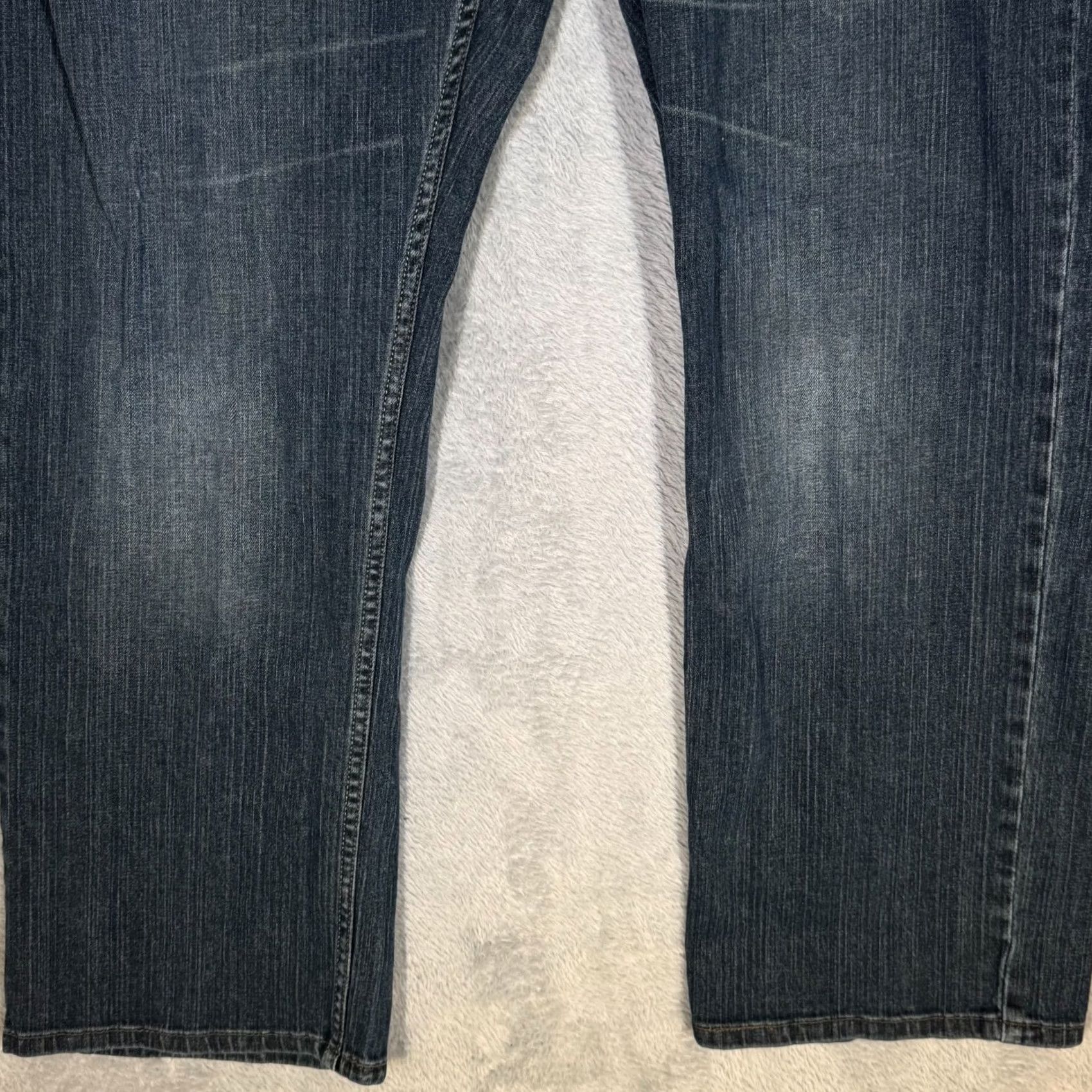 Levi's Levi’s 559 Mens Jeans 42 x 30 Blue Denim High Rise Straight Leg 100% Cotton Size US 42 / EU 58 - 5 Thumbnail