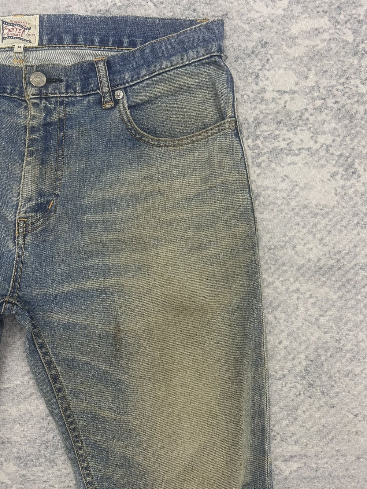 The Duffer of St.George Vintage Duffer Denim Distressed s22 Size US 34 / EU 50 - 5 Thumbnail