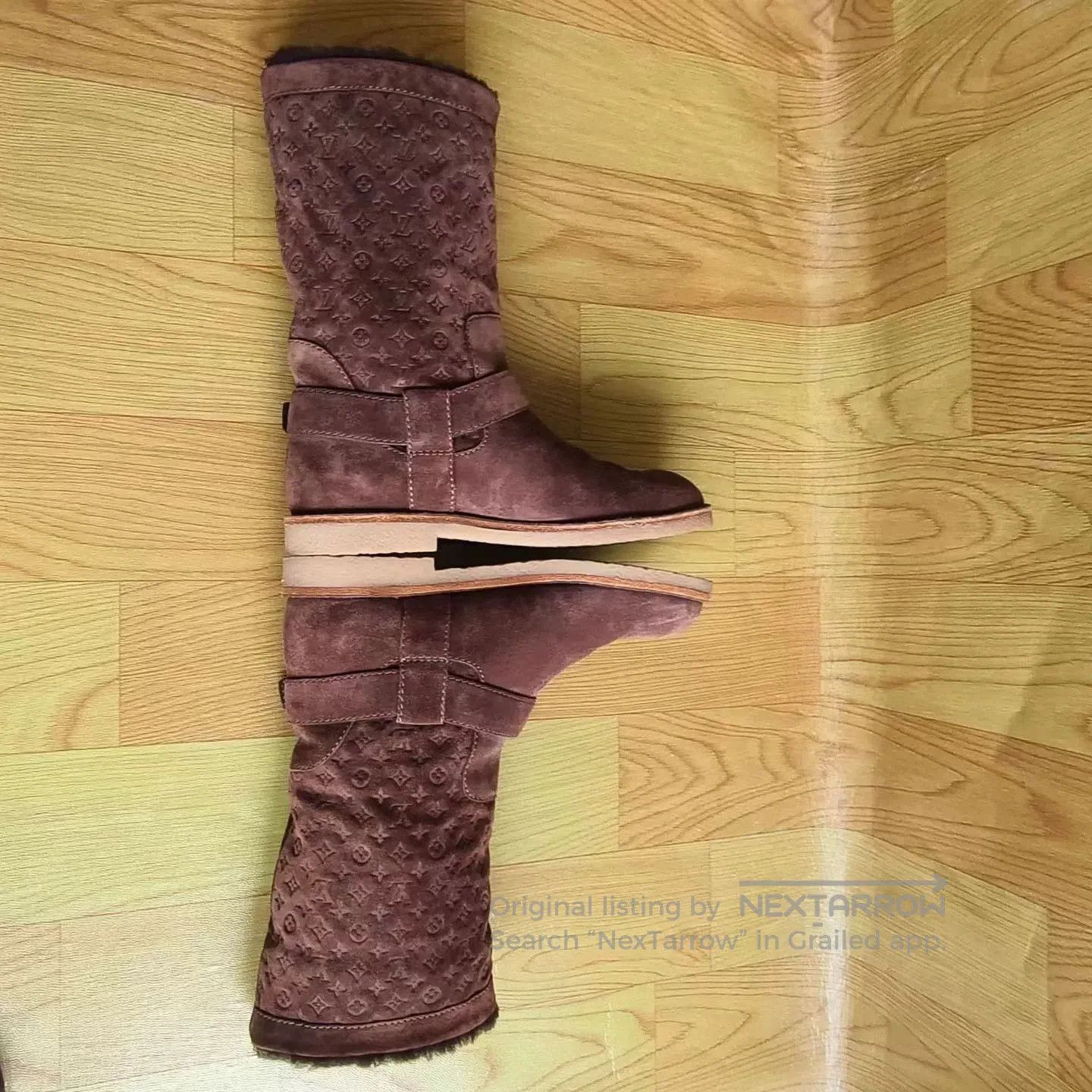 Louis Vuitton Louis Vuitton Brown Monogram Knee. Size US 5 / IT 35 - 3 Thumbnail