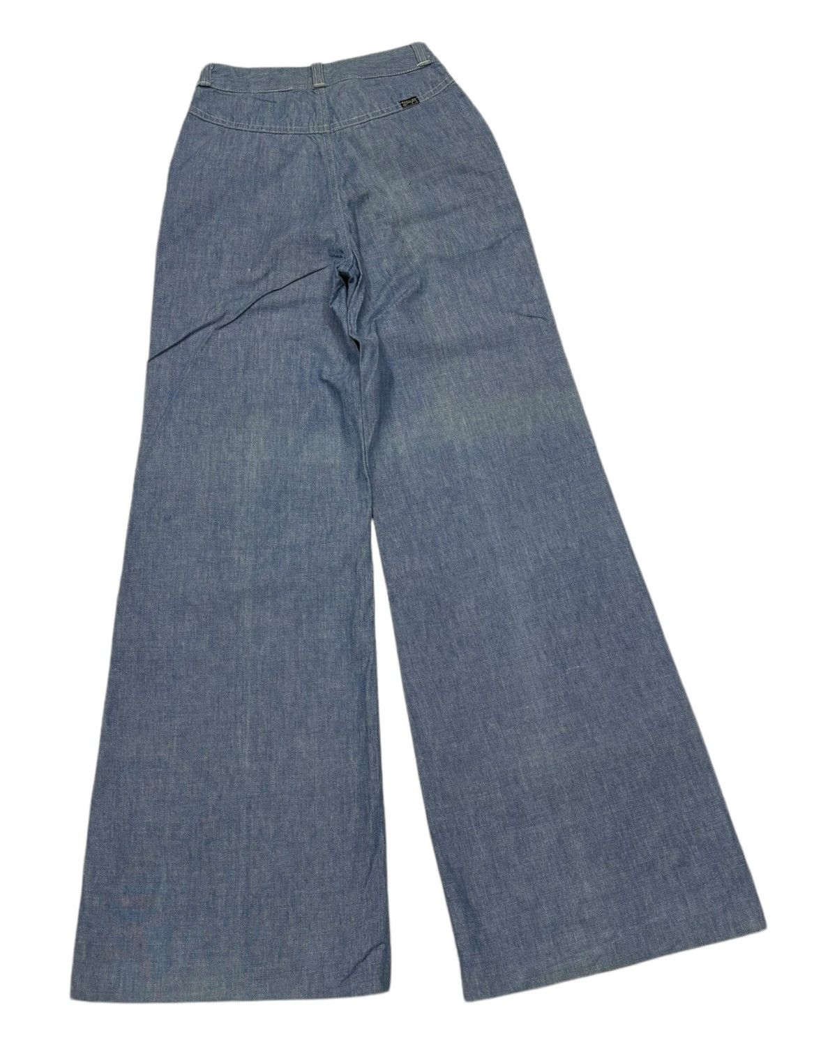 If Six Was Nine SUPER FLARE JEANS WRANGLER FLARED DENIM JEANS Size 22" - 4 Thumbnail