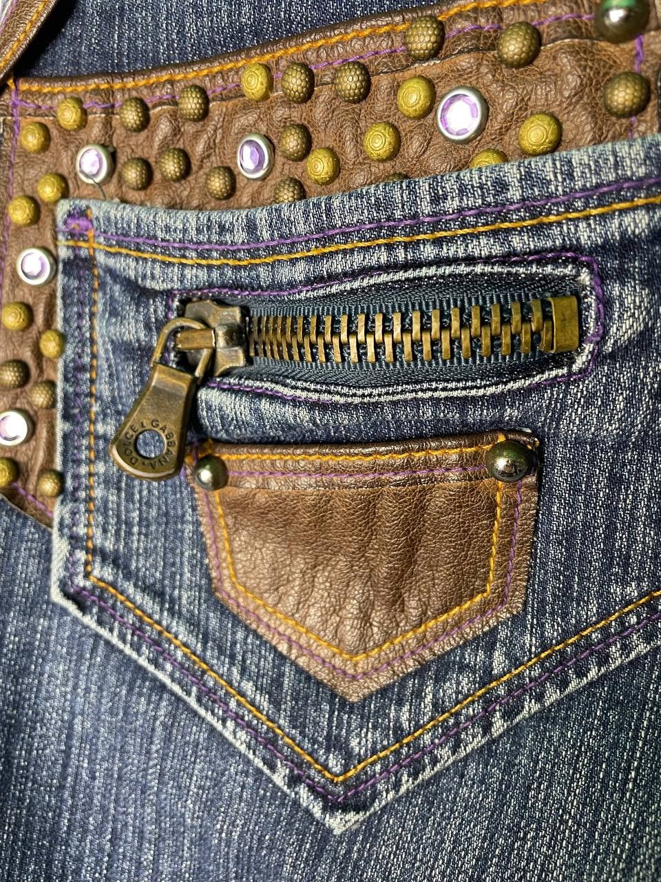 Dolce & Gabbana × Vintage Handmade Vintage Y2K AvantGarde Dolce Gabbana shorts Size 27" / US 4 / IT 40 - 4 Thumbnail