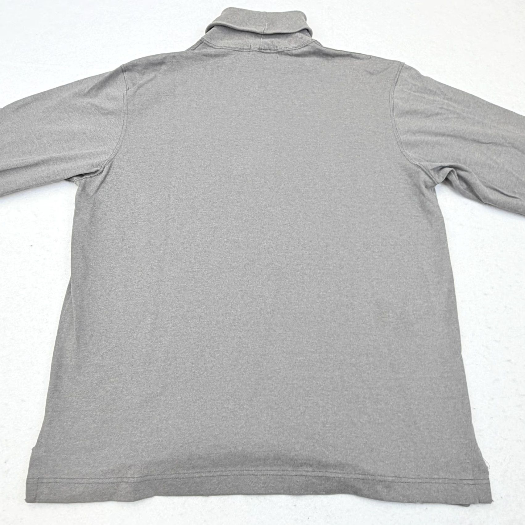 Polo Ralph Lauren Polo Ralph Lauren Sweater Mens XL Gray Turtleneck Pullover Knit Pocket Pony USA Size US XL / EU 56 / 4 - 6 Thumbnail