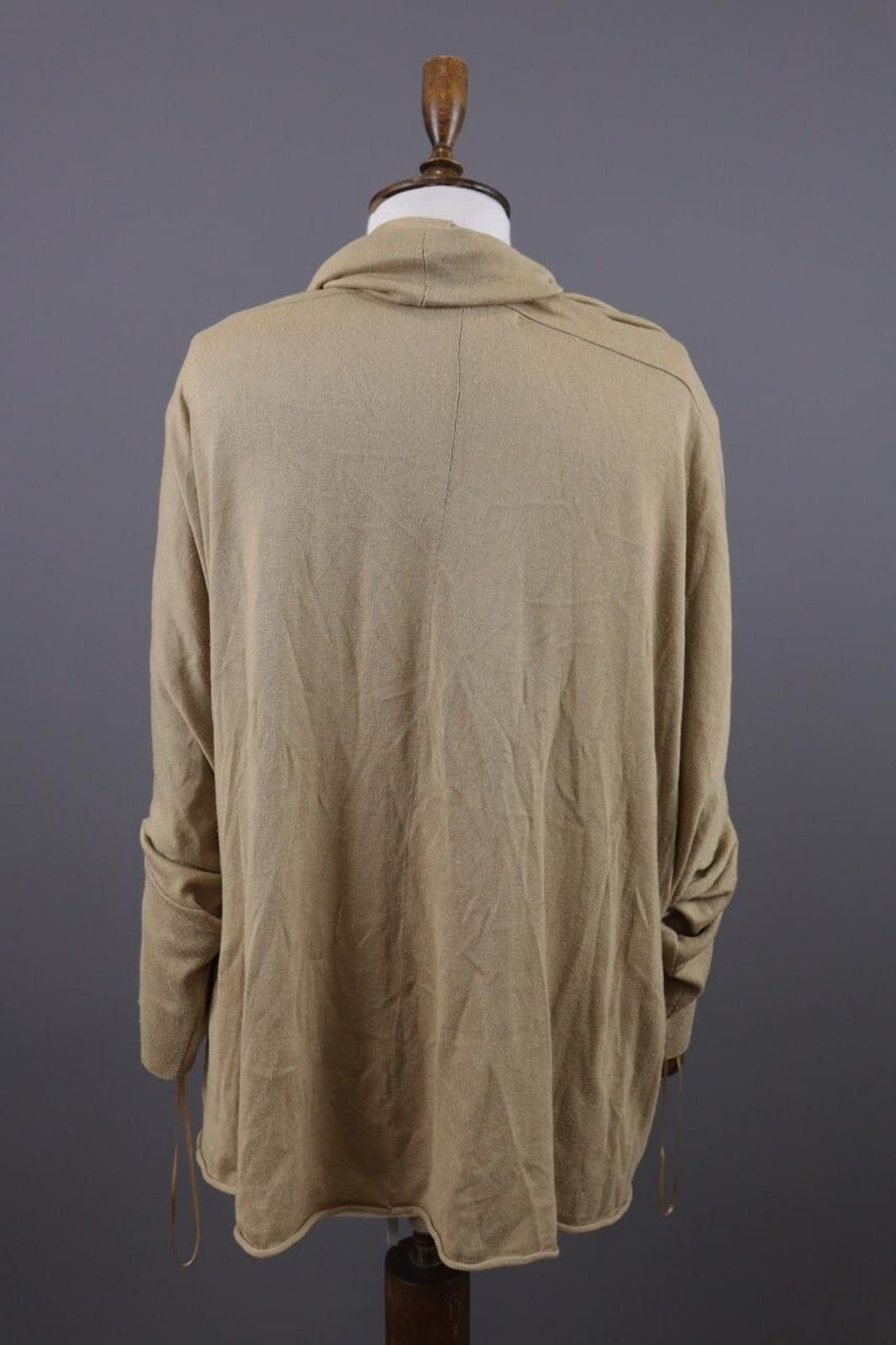 Lauren Ralph Lauren Lauren Ralph Lauren Beige Lagenlook Cardigan Cape Size L Size L / US 10 / IT 46 - 8 Thumbnail