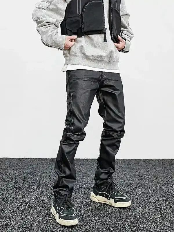 VIBE tactical wax hiphop stack jeans Size US 30 / EU 46 - 1 Thumbnail