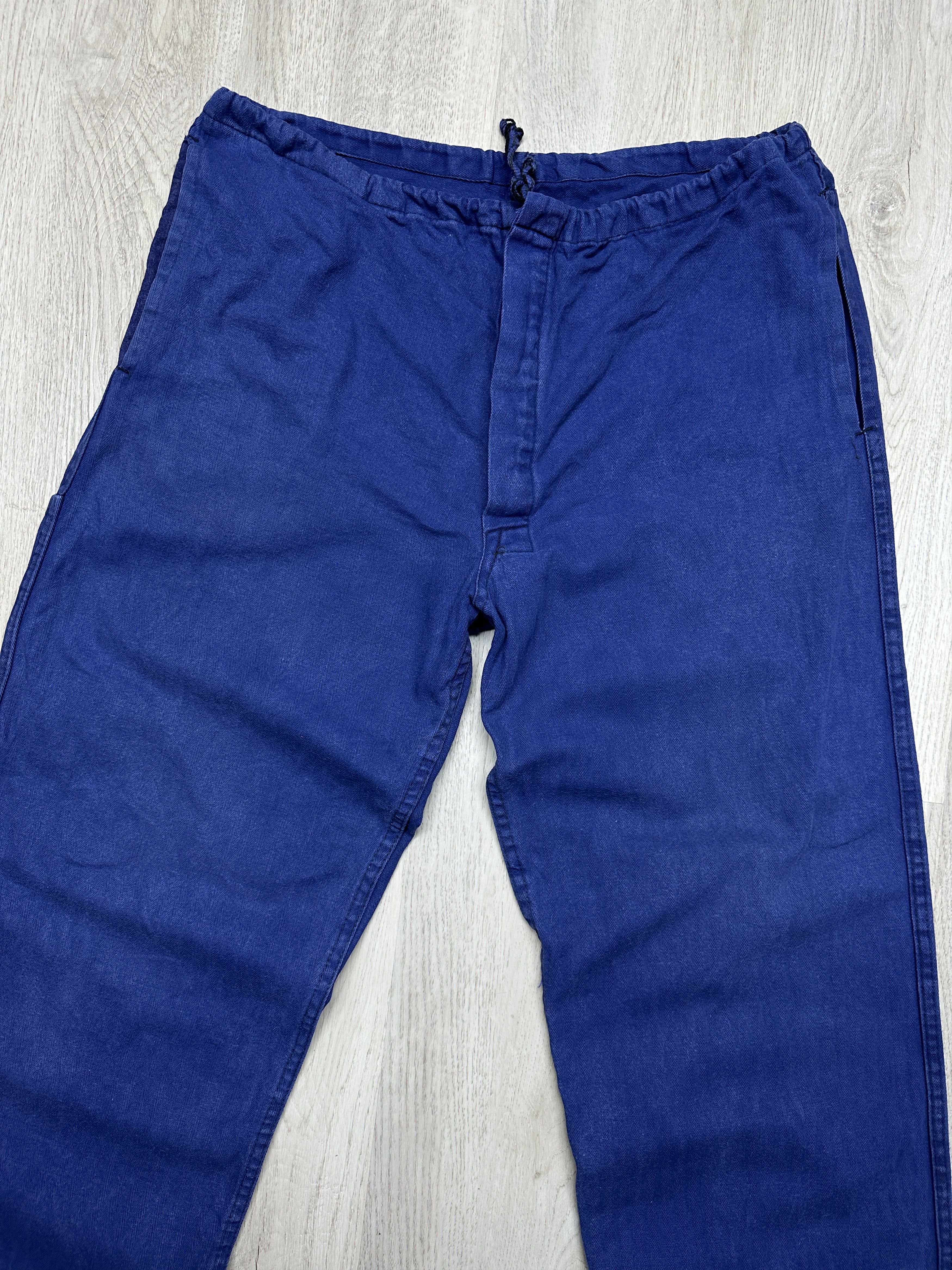 Le Laboureur Vintage Sanfor French Workwear Pants Distressed Size US 32 / EU 48 - 2 Thumbnail