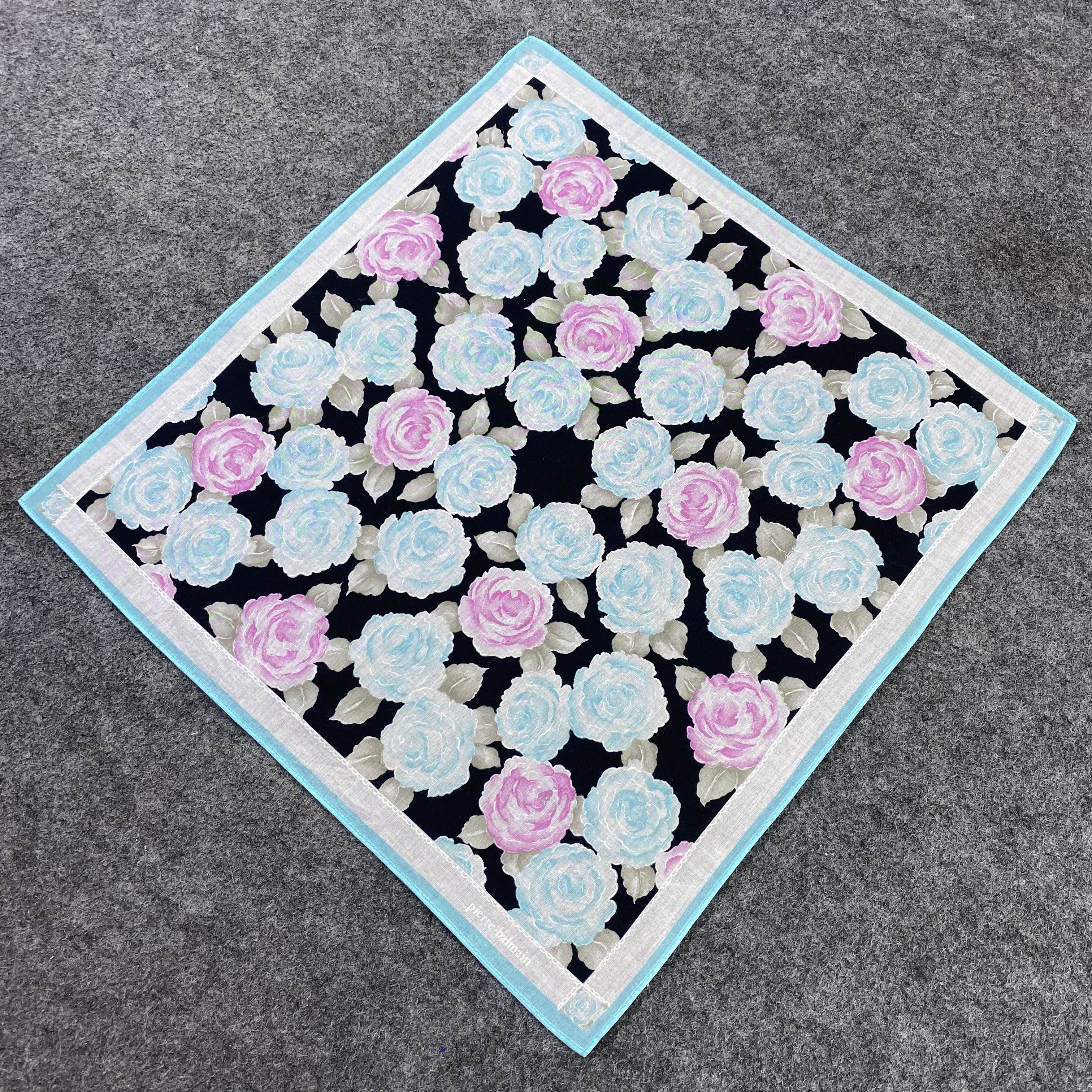 Pierre Balmain Pierre Balmain Handkerchief / Bandana / Neckerchief-B657 Size ONE SIZE - 4 Thumbnail
