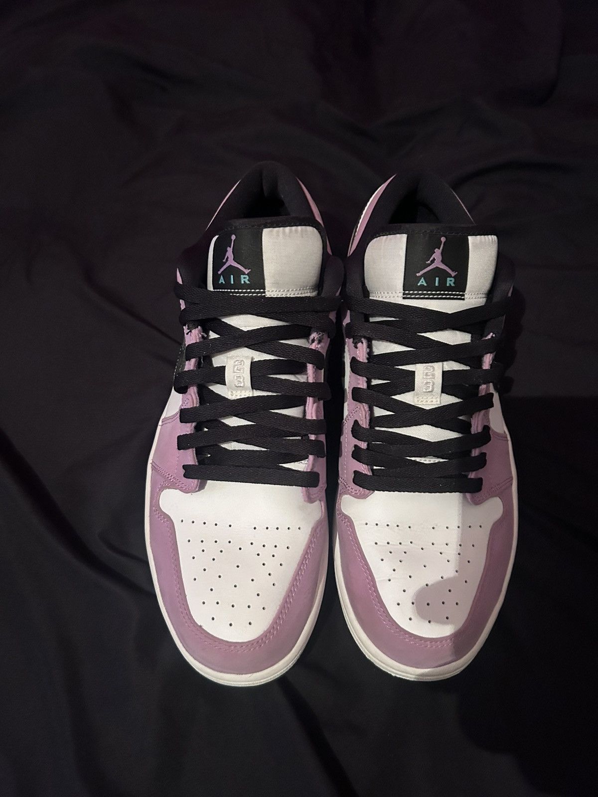 Jordan Brand Jordan 1 Low Violet Shock Size US 12 / EU 45 - 1 Thumbnail
