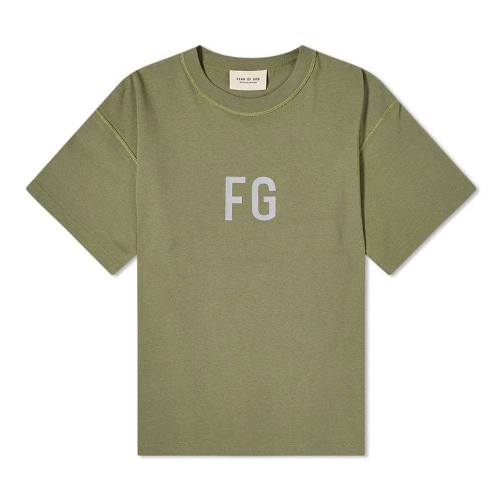 Fear of God Sixth Collection Green FG Tee