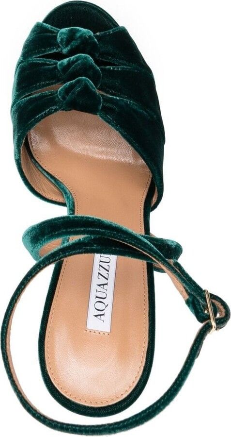Aquazzura o1srvl11e1024 Platform in Green Size US 7 / IT 37 - 4 Thumbnail