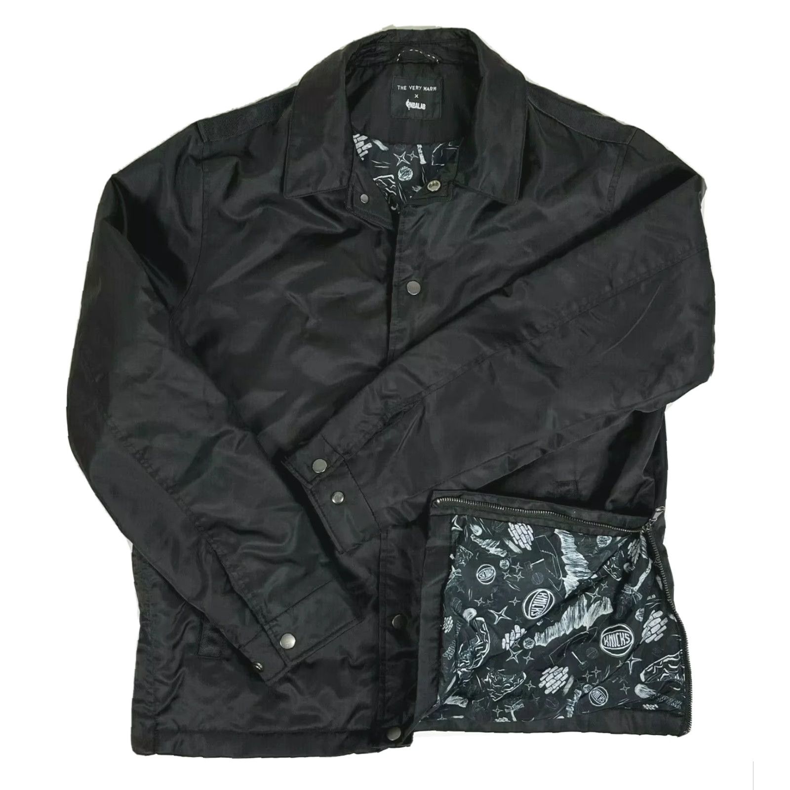 Vintage VINTAGE The Very Warm New York Knicks Jacket M Mens Jacket Black XS? Size US M / EU 48-50 / 2 - 2 Thumbnail